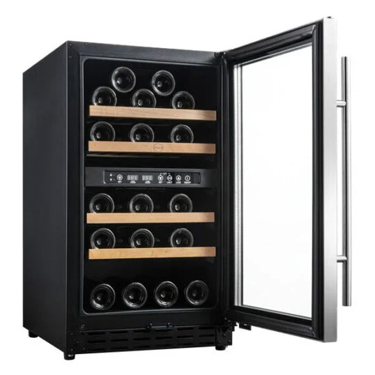 Vinoteca encastrable 33 botellas Vinobox V40 GC 2T Inox doble zona - Image 4