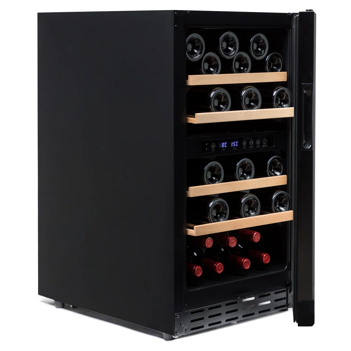 Vinoteca encastrable 33 botellas Vinobox V40 GC 2T Black doble zona - Image 3