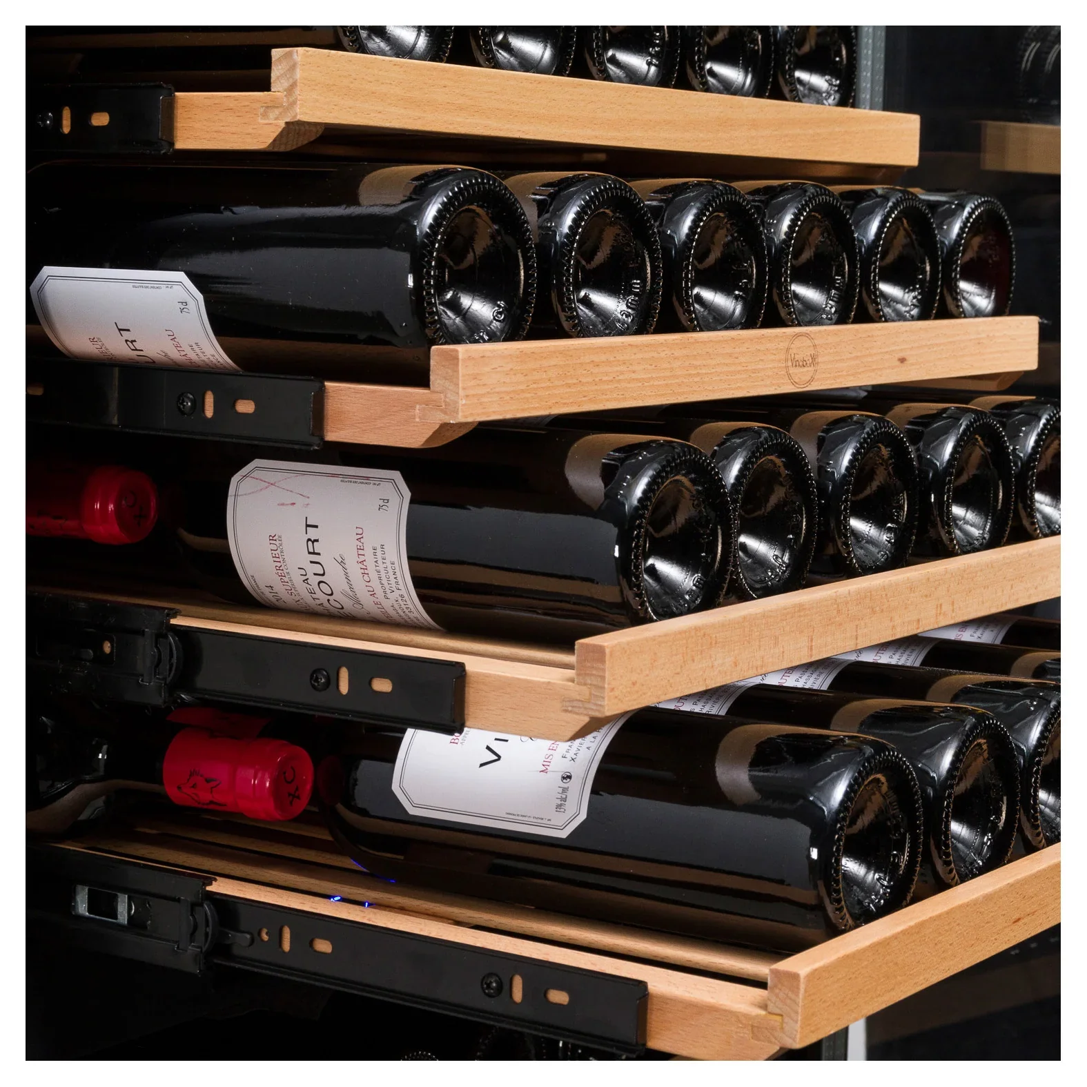 Vinoteca encastrable 33 botellas Vinobox V40 GC 2T Black doble zona - Image 5