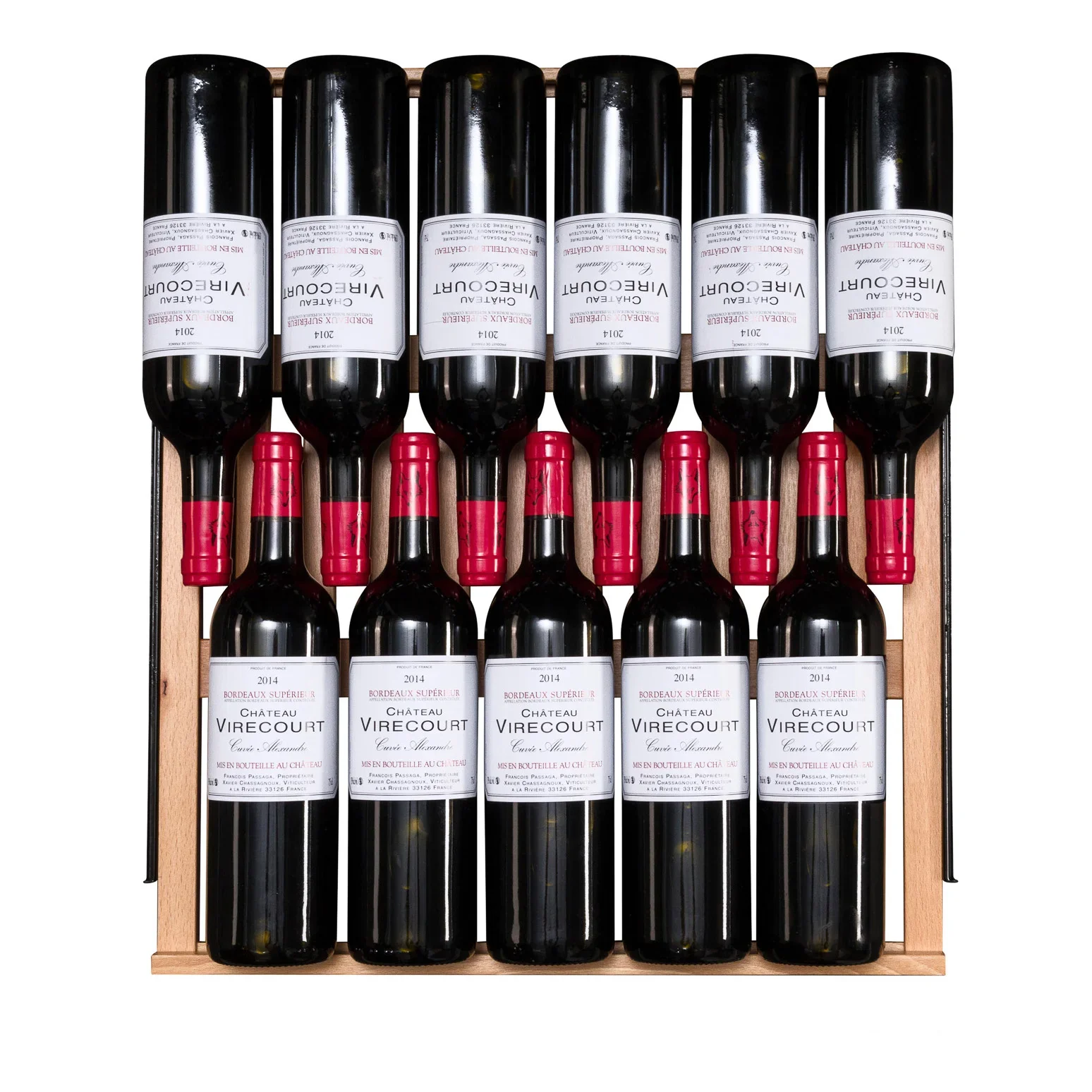 Vinoteca encastrable 33 botellas Vinobox V40 GC 2T Black doble zona - Image 6