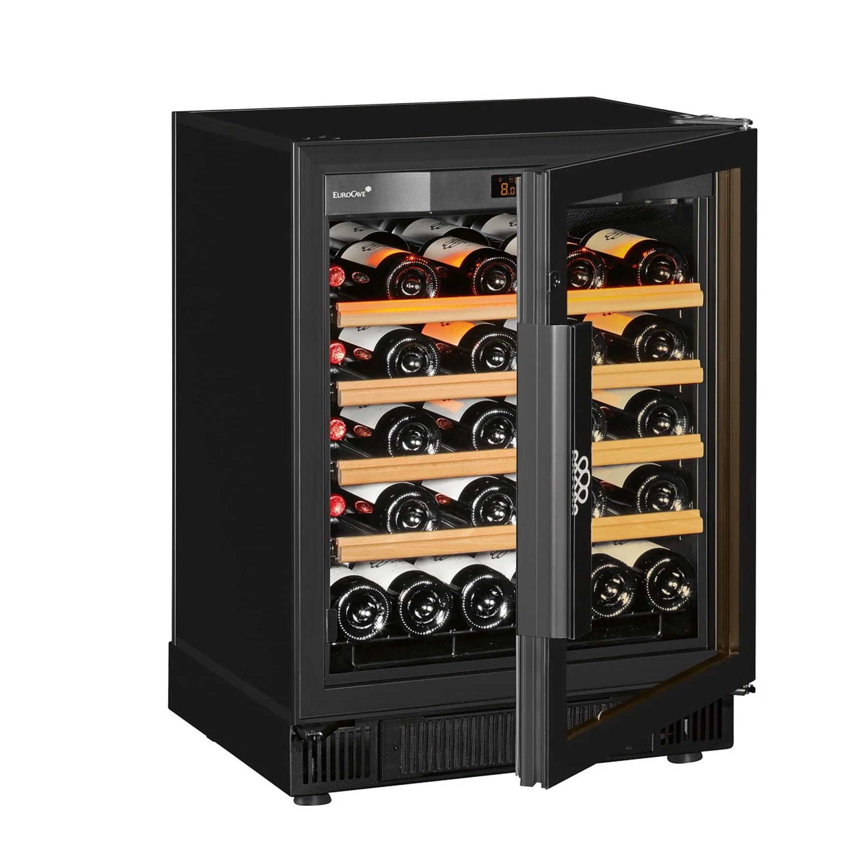 Vinoteca 38 botellas EuroCave Compact SFG4 Multitemperatura Full Glass - Image 6