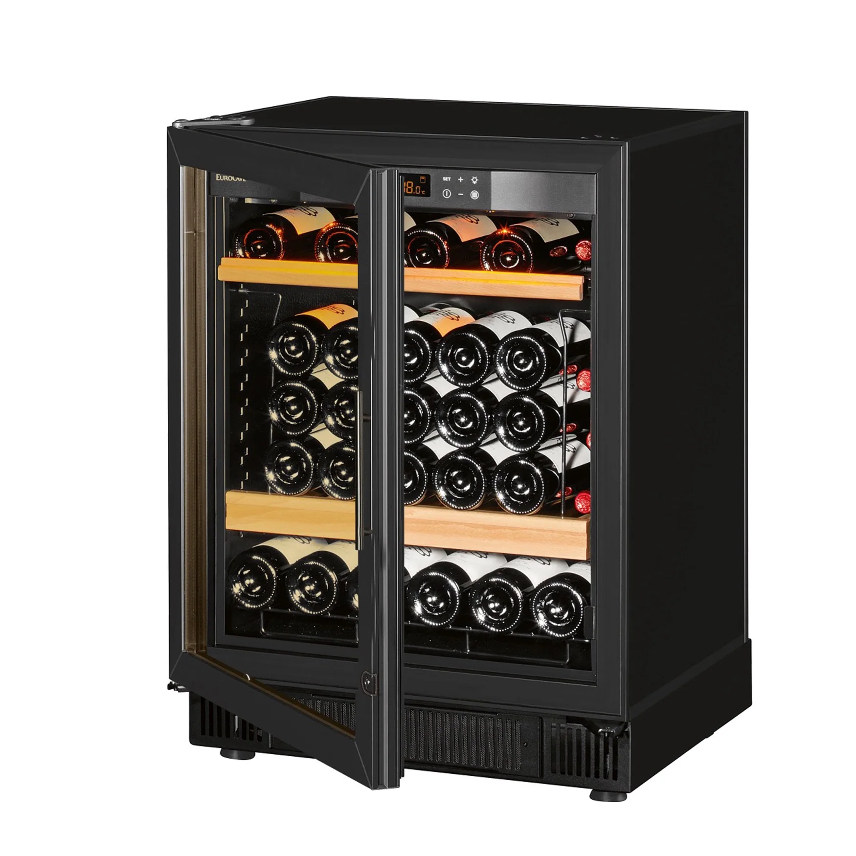 Vinoteca 38 botellas EuroCave Compact SV4 Multitemperatura Glass - Image 6