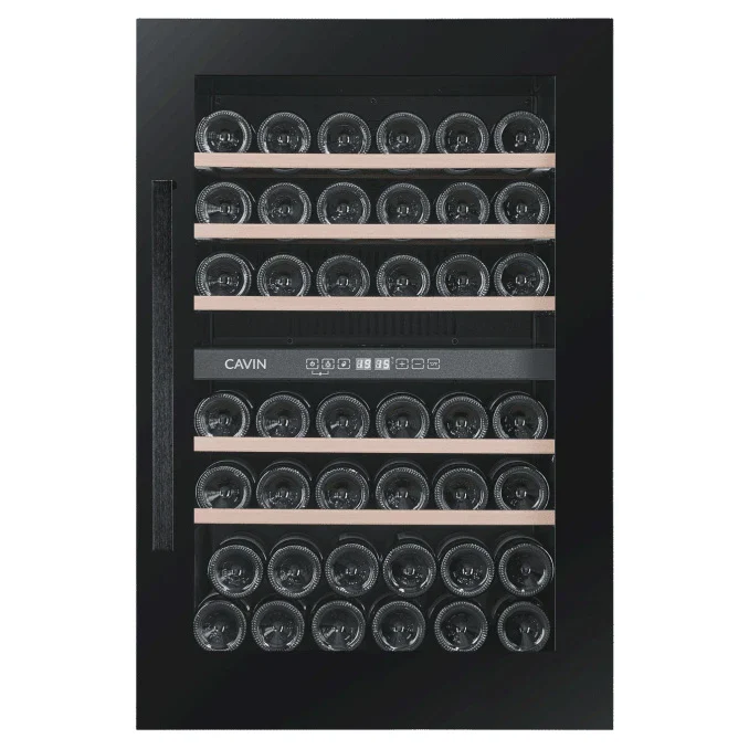 Vinoteca 42 botellas Cavin Scandinavian Collection 90 Fullglass Black - Image 3