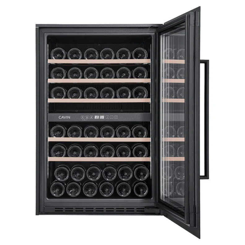 Vinoteca 42 botellas Cavin Scandinavian Collection 90 Fullglass Black - Image 5