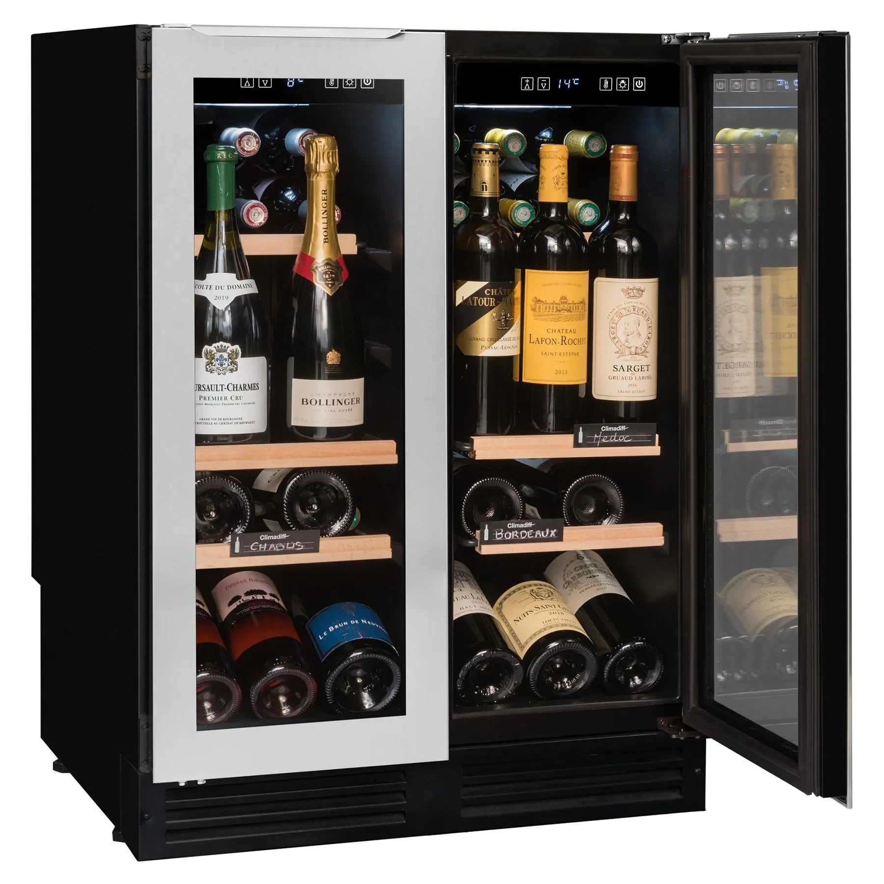 Vinoteca encastrable 49 botellas Avintage AVU48DPX1 doble zona - Image 10