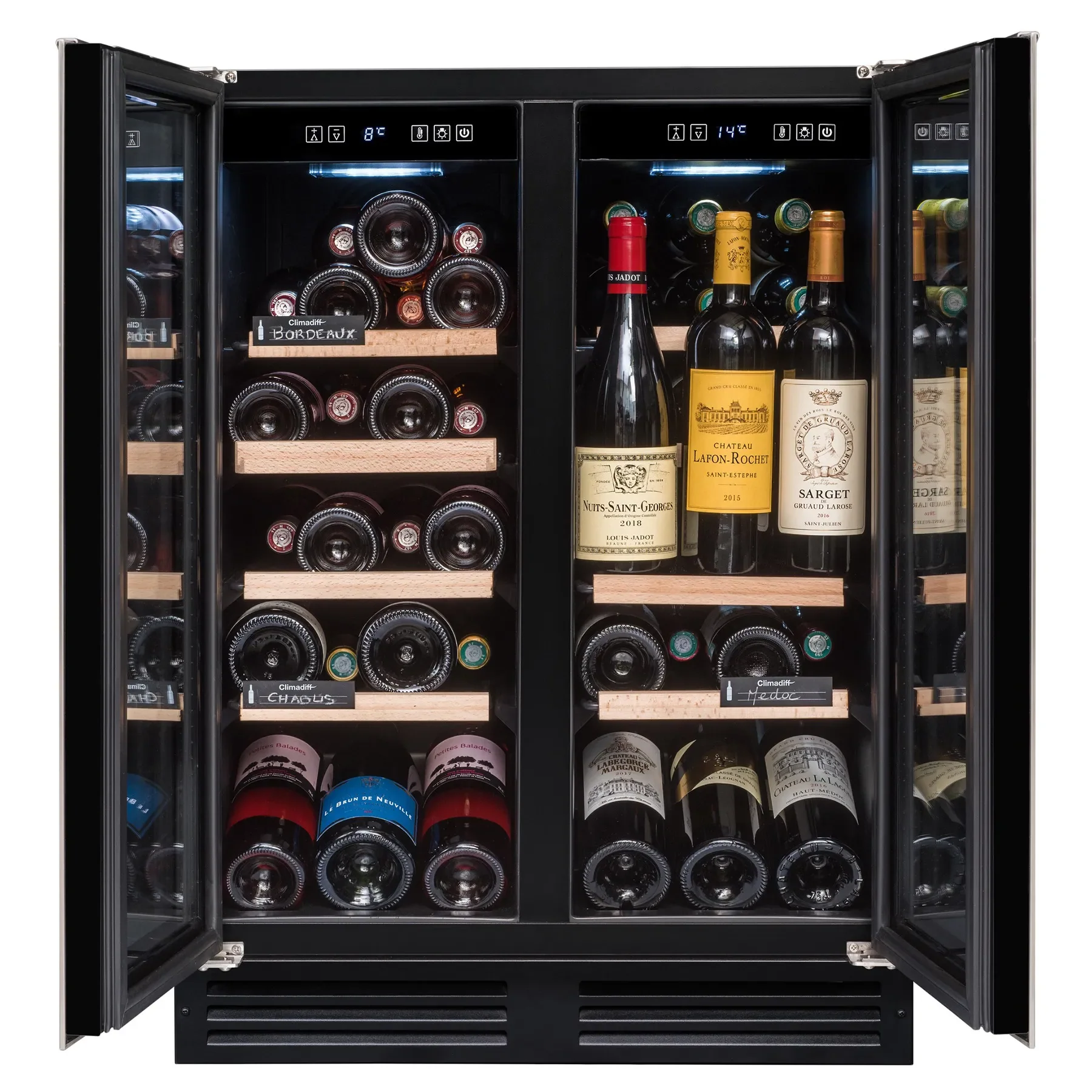 Vinoteca encastrable 49 botellas Avintage AVU48DPX1 doble zona - Image 13