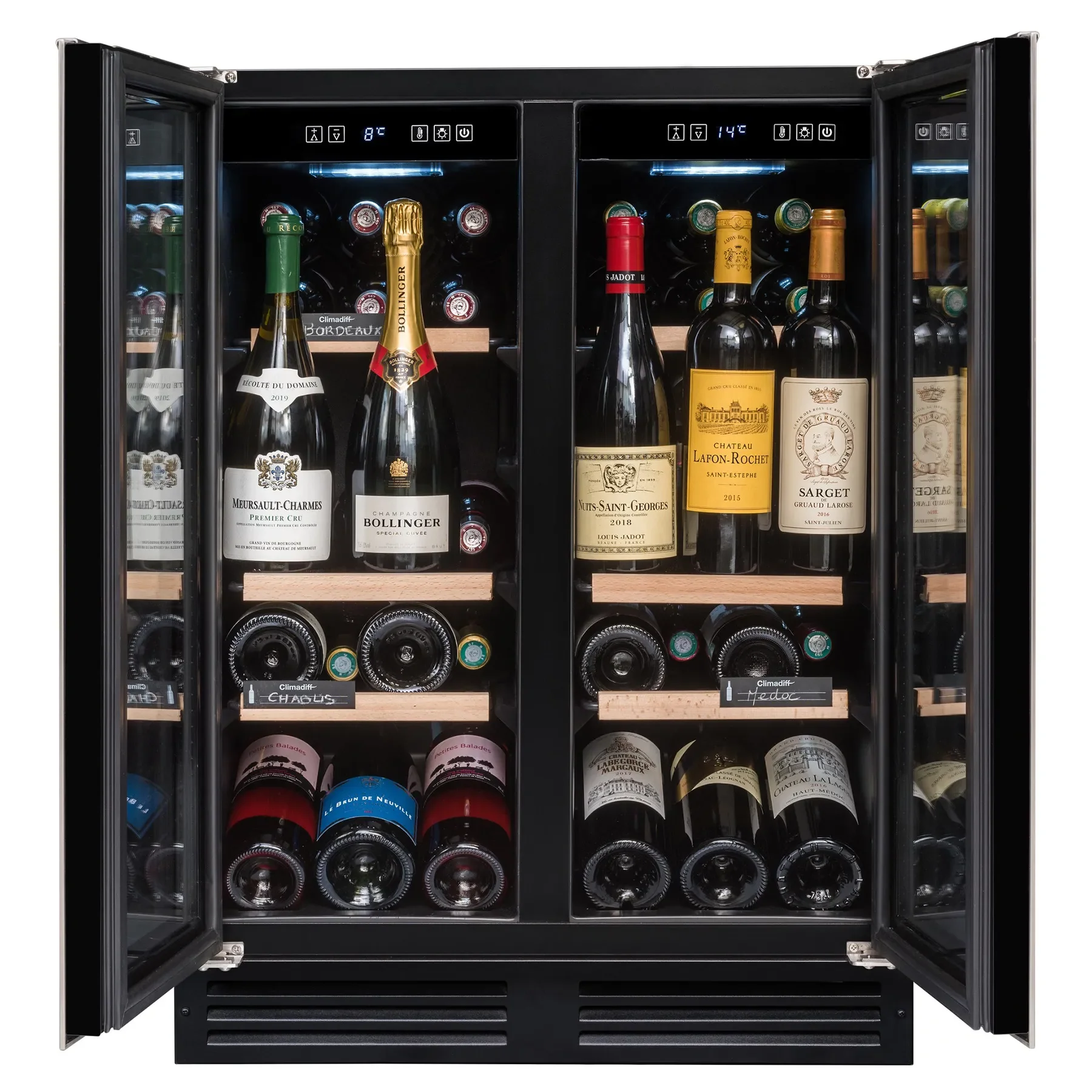 Vinoteca encastrable 49 botellas Avintage AVU48DPX1 doble zona - Image 14