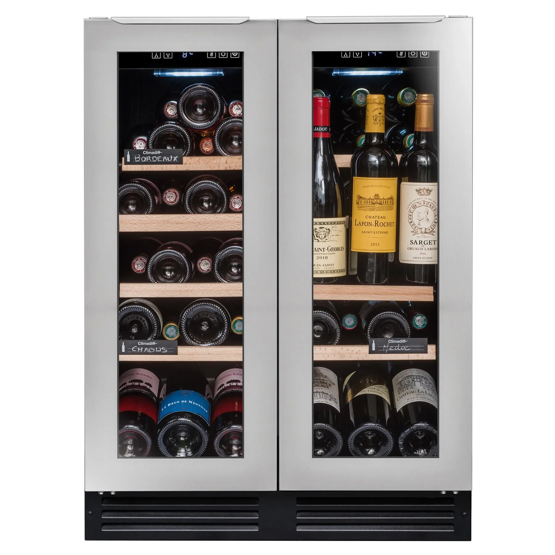 Vinoteca encastrable 49 botellas Avintage AVU48DPX1 doble zona - Image 15