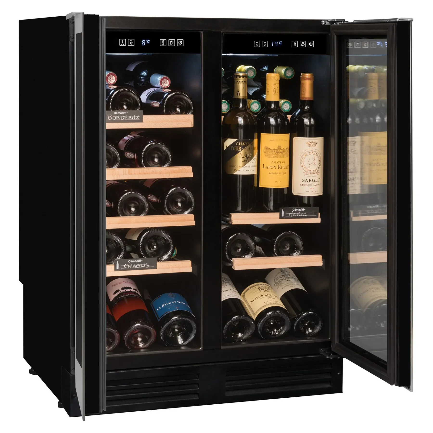 Vinoteca encastrable 49 botellas Avintage AVU48DPX1 doble zona - Image 6