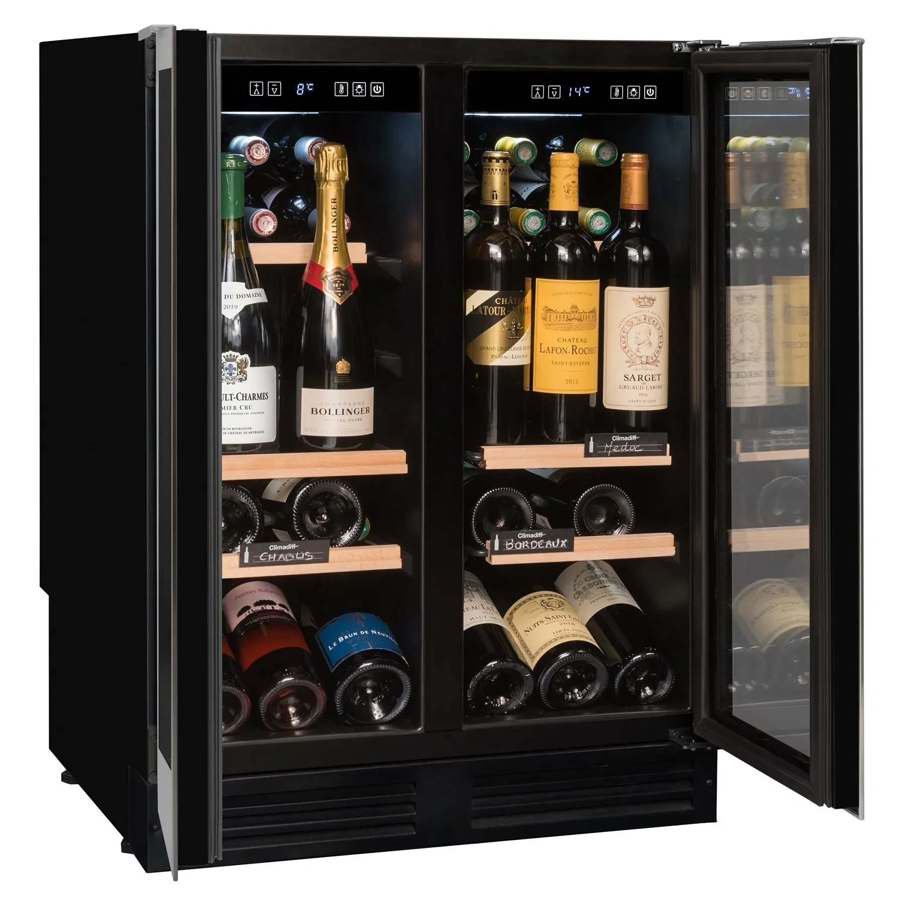 Vinoteca encastrable 49 botellas Avintage AVU48DPX1 doble zona - Image 7