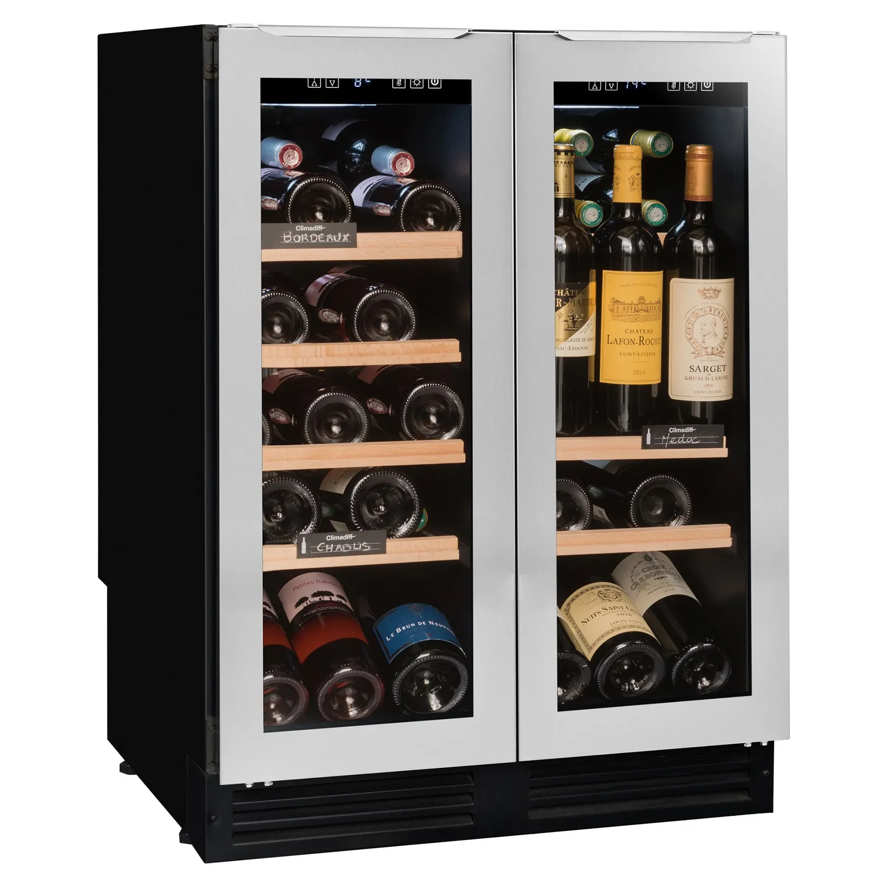 Vinoteca encastrable 49 botellas Avintage AVU48DPX1 doble zona - Image 8