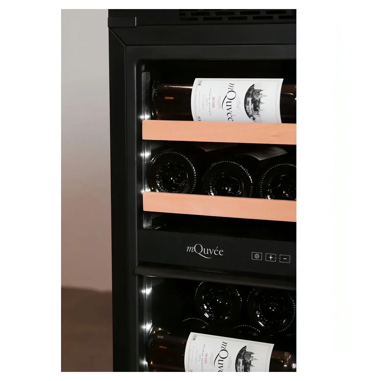 Vinoteca 49 botellas mQuvée WineKeeper 49D doble zona Stainless - Image 4