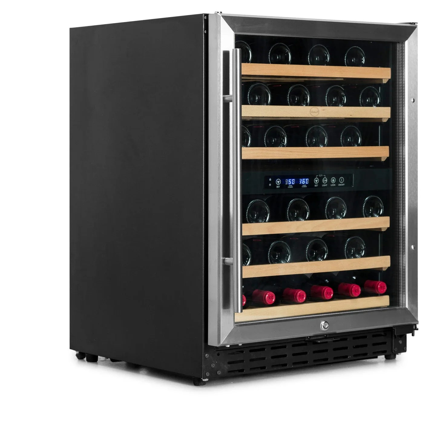 Vinoteca encastrable 50 botellas Vinobox V50 GC 2T Inox doble zona - Image 3
