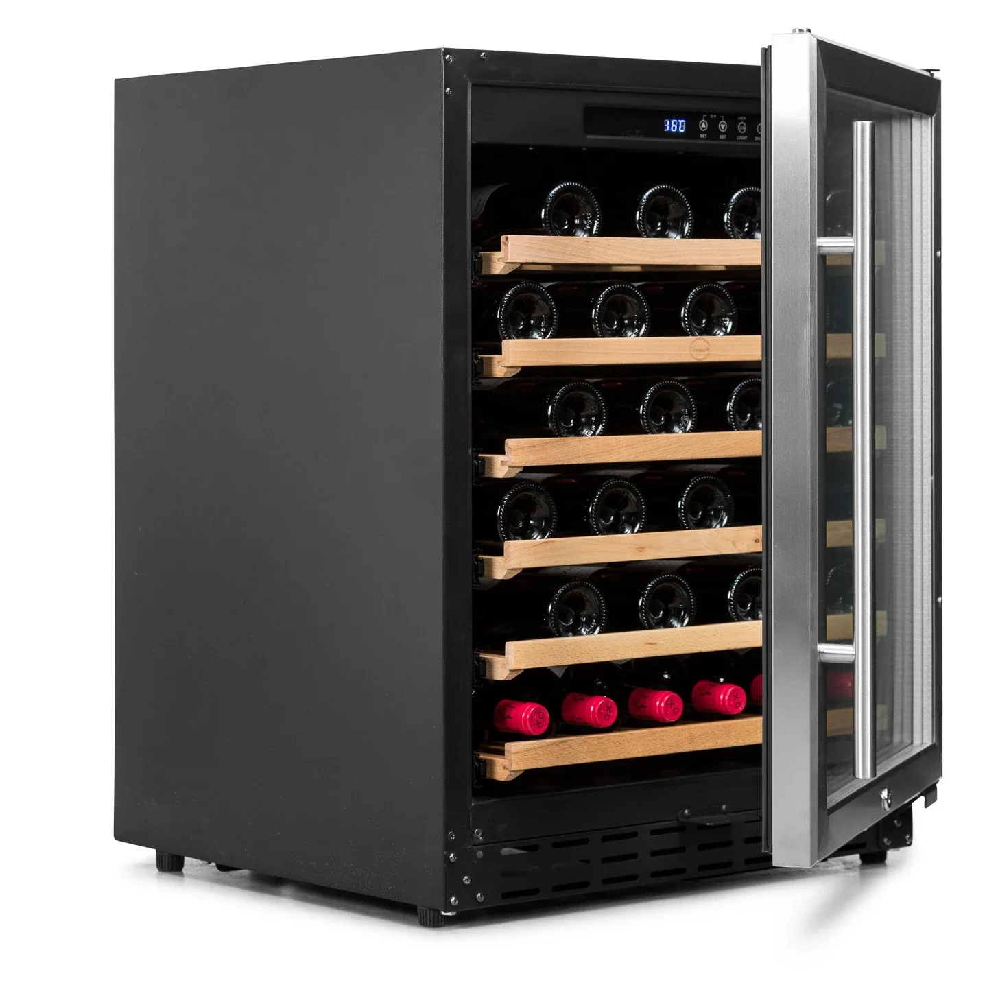Vinoteca 50 botellas encastrable Vinobox V50 GC 1T Inox - Image 4