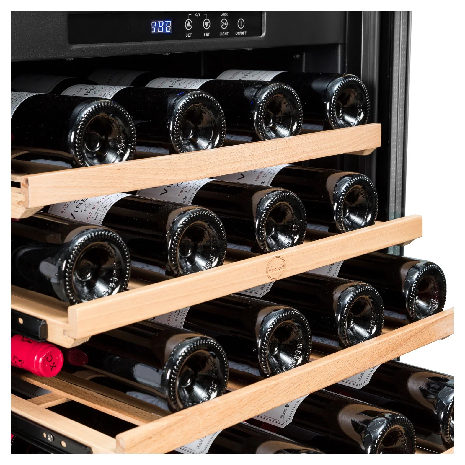 Vinoteca 50 botellas encastrable Vinobox V50 GC 1T Inox - Image 6