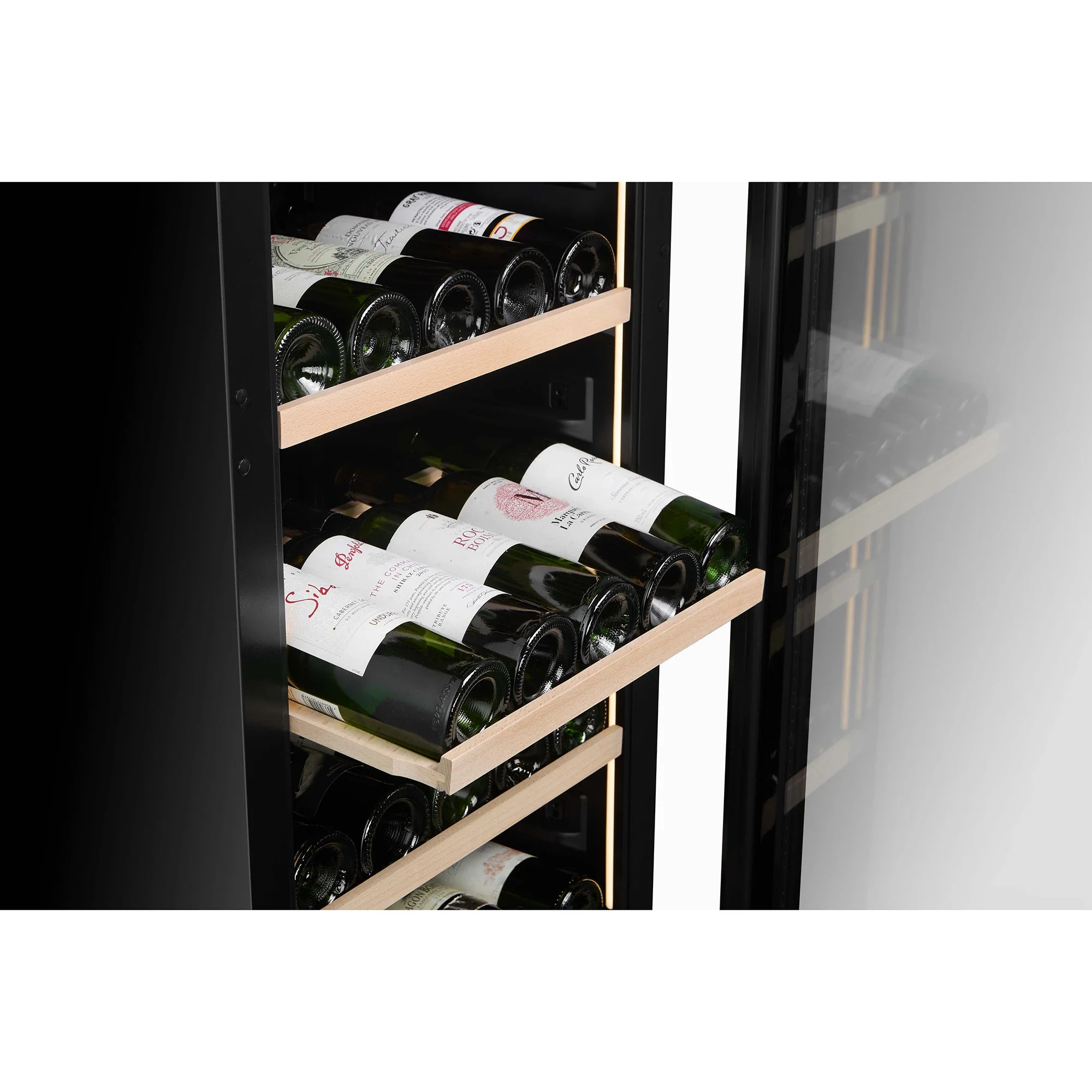 Vinoteca 74 botellas CELLA W82S Black - Image 4