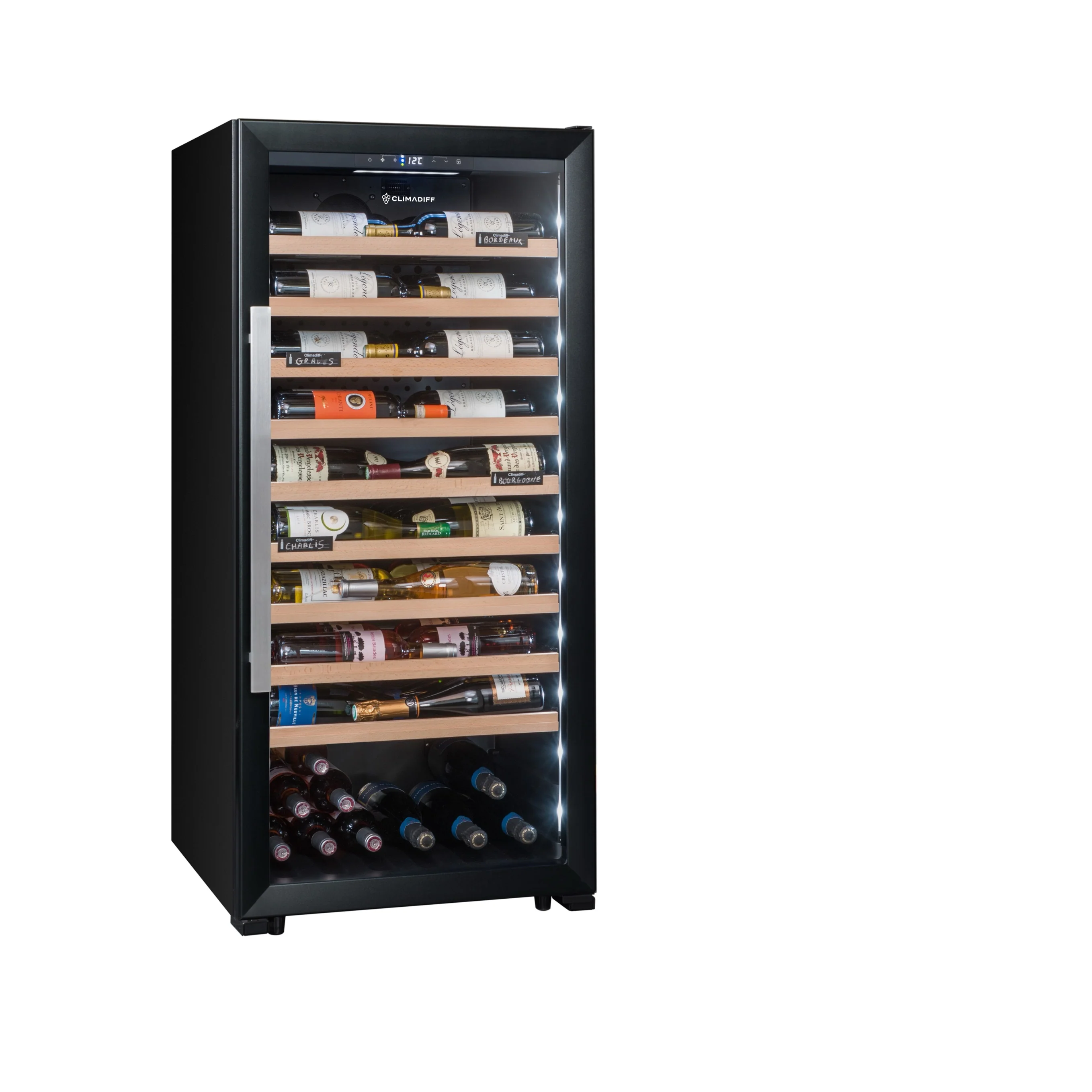 Vinoteca 98 botellas Climadiff CPF100B1 polivalente - Image 4