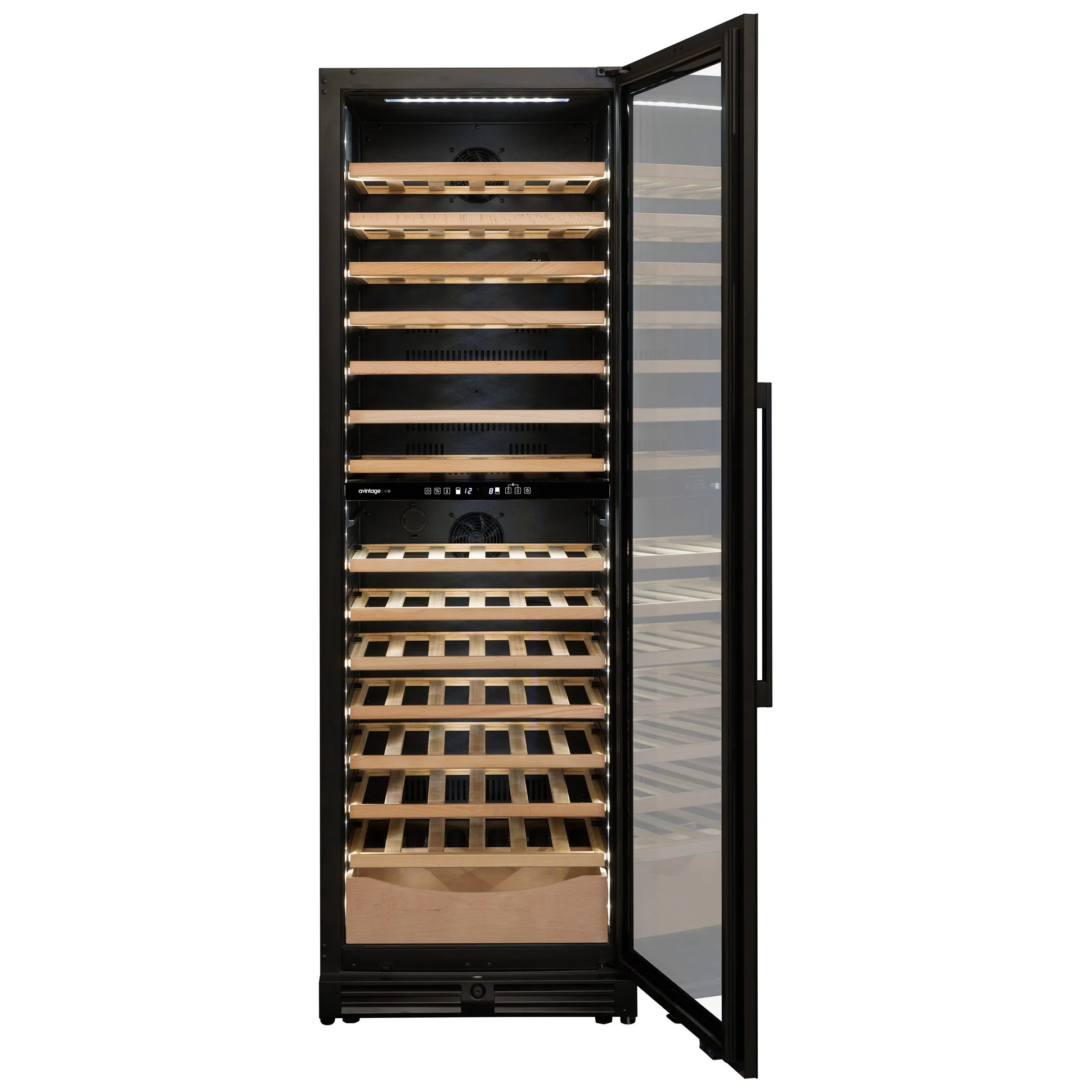 Vinoteca 109 botellas Avintage AVI110DZB1 doble zona - Image 10