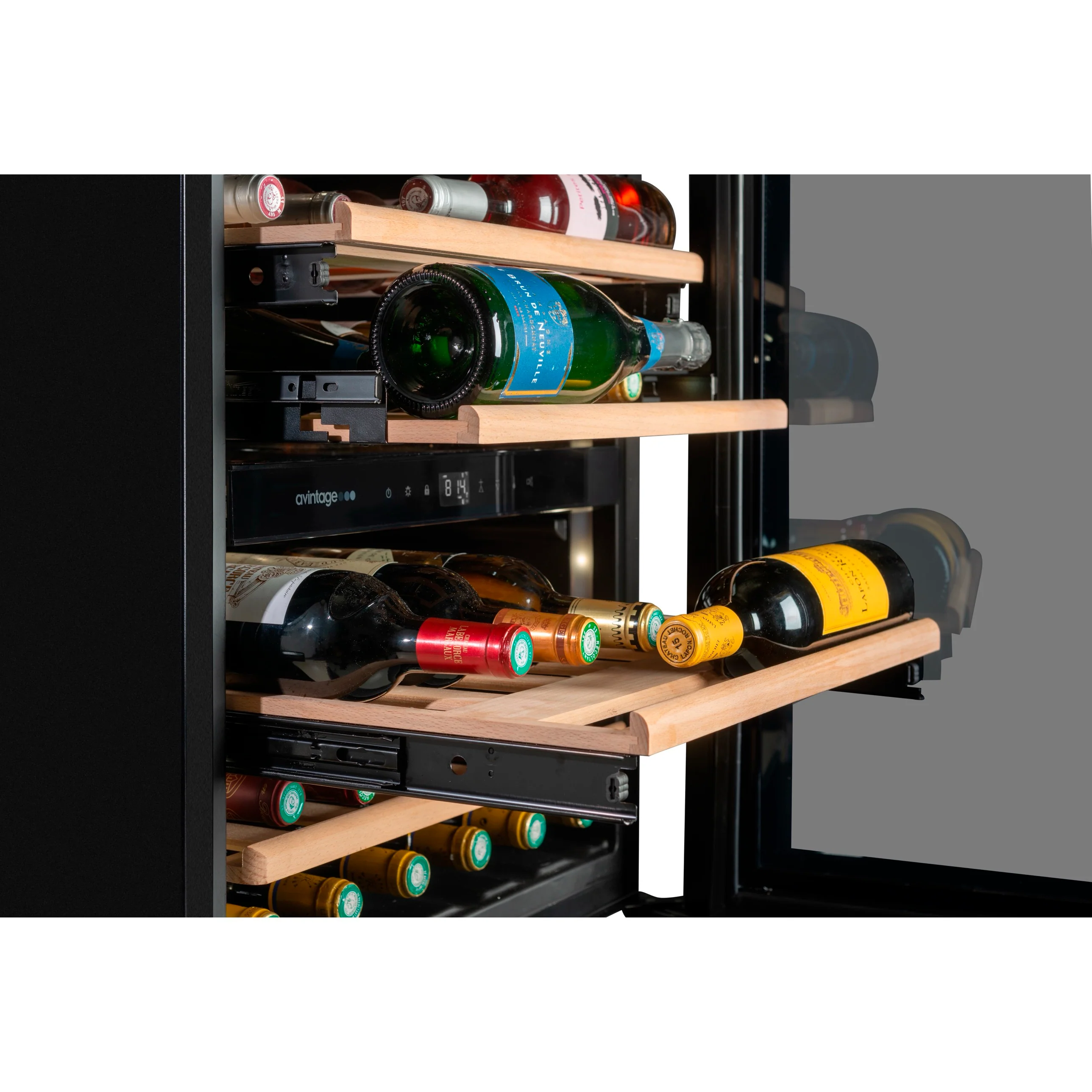 Vinoteca encastrable en columna 29 botellas Avintage AVI72PLATINUM doble zona - Image 11