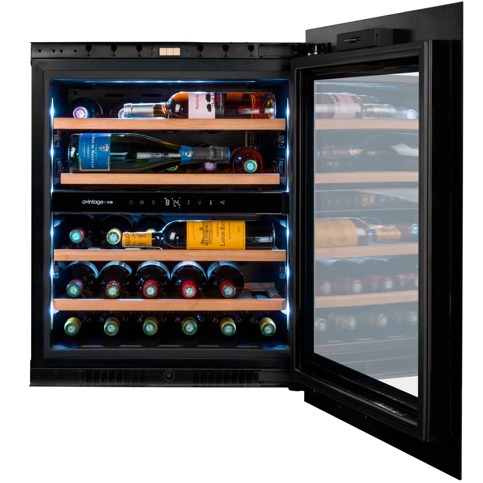 Vinoteca encastrable en columna 29 botellas Avintage AVI72PLATINUM doble zona - Image 5