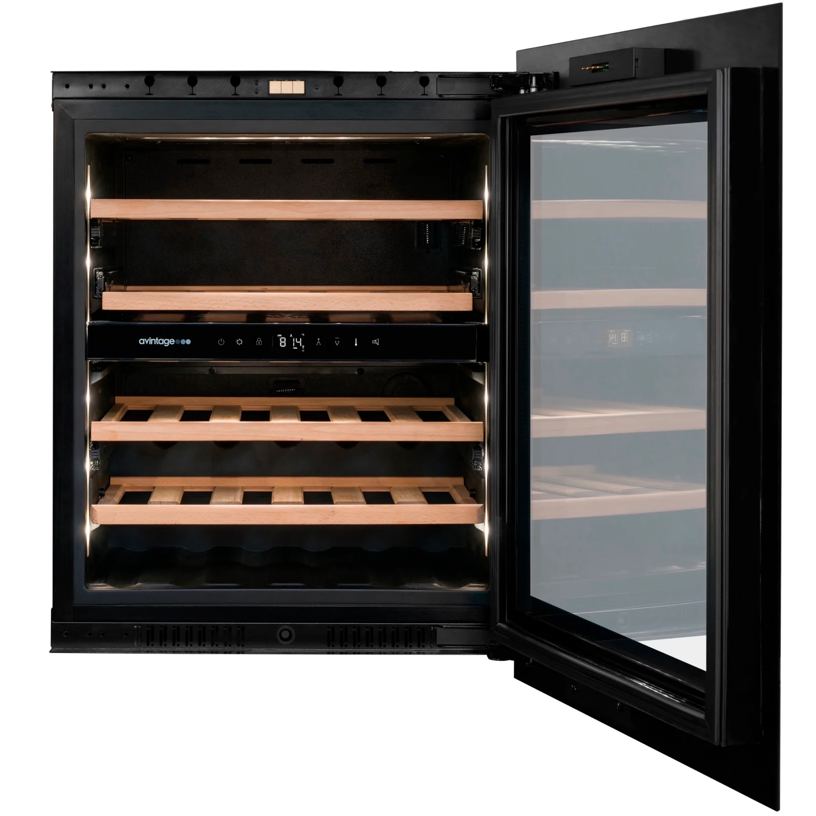 Vinoteca encastrable en columna 29 botellas Avintage AVI72PLATINUM doble zona - Image 9