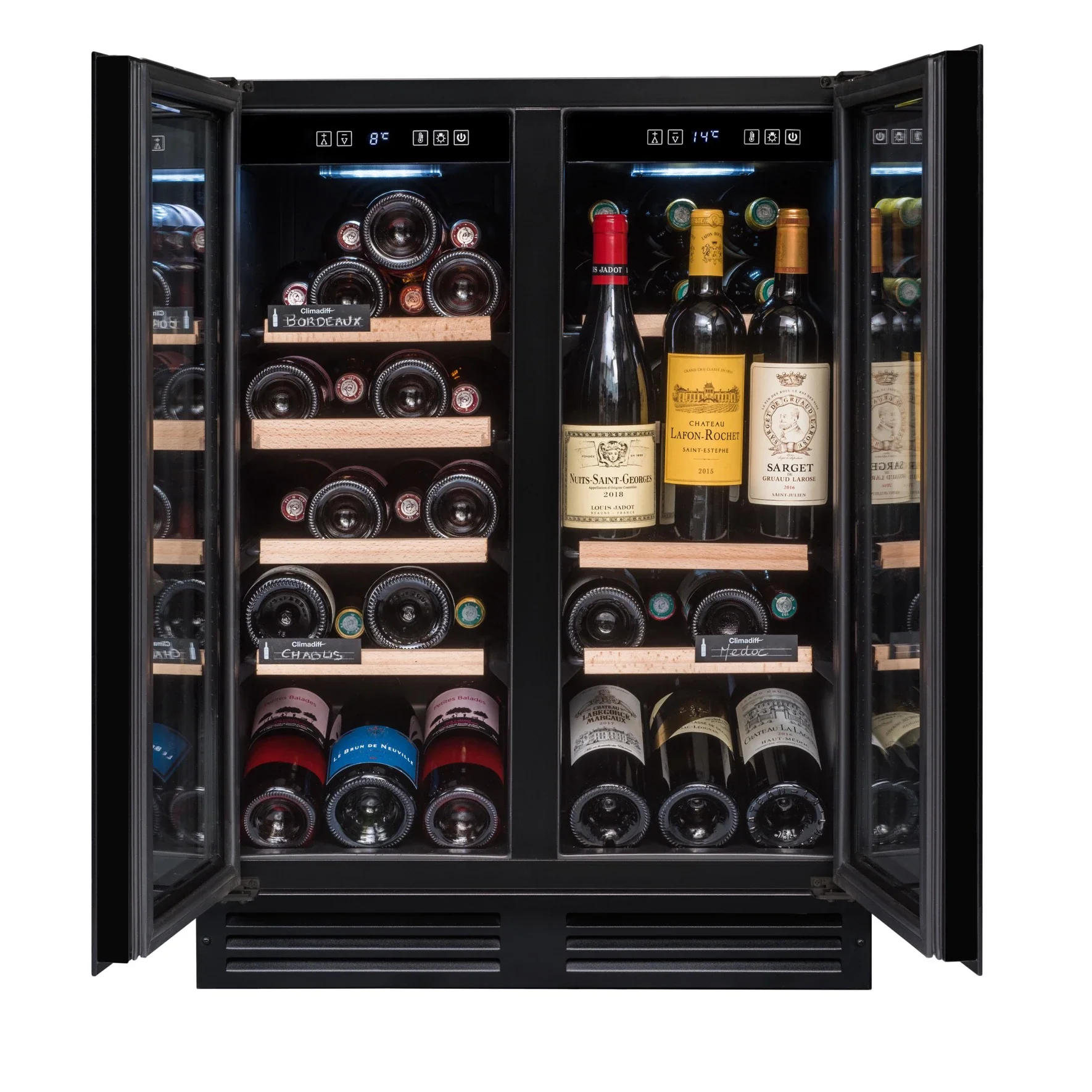 Vinoteca encastrable 49 botellas Avintage AVU49DPB1 doble zona - Image 11