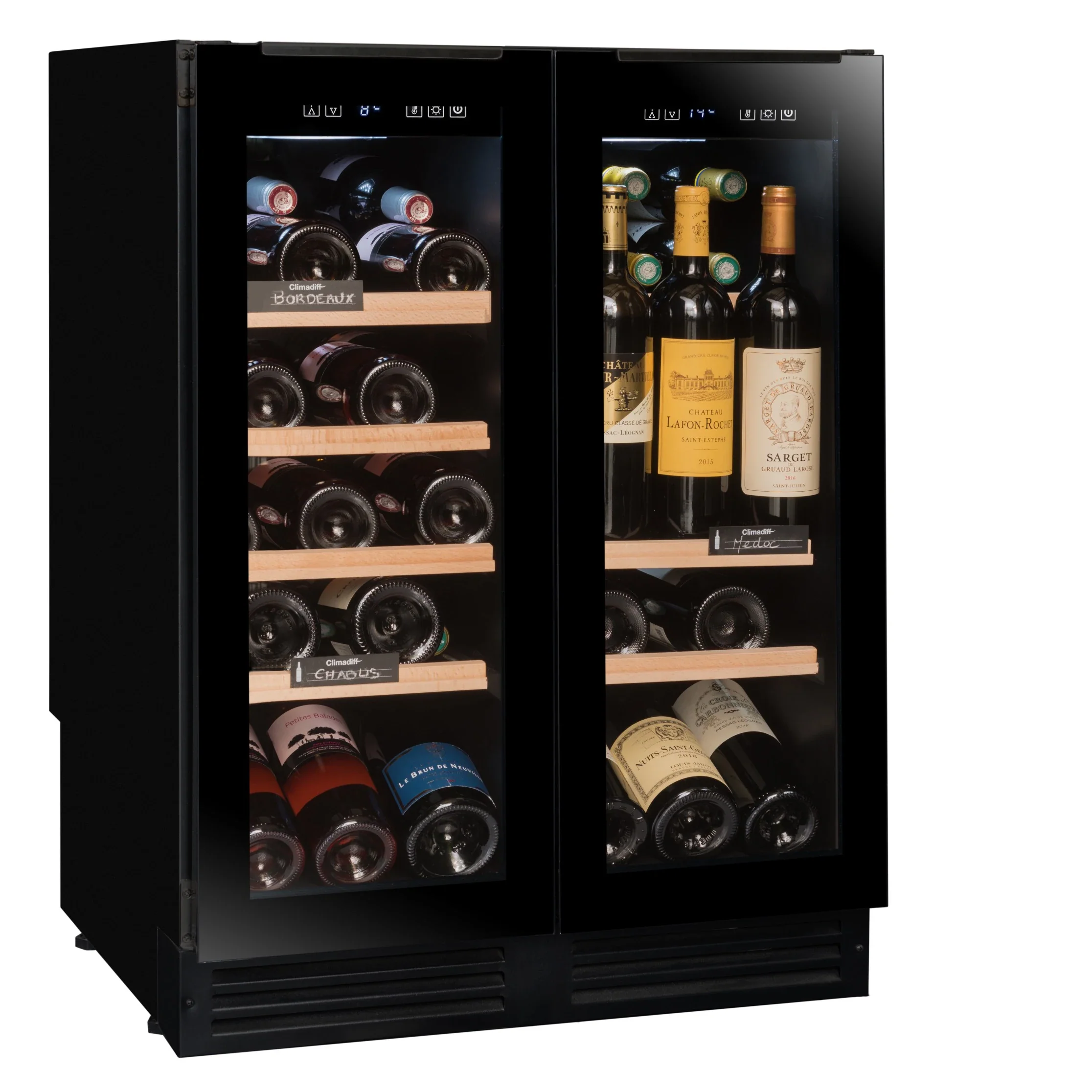 Vinoteca encastrable 49 botellas Avintage AVU49DPB1 doble zona - Image 12