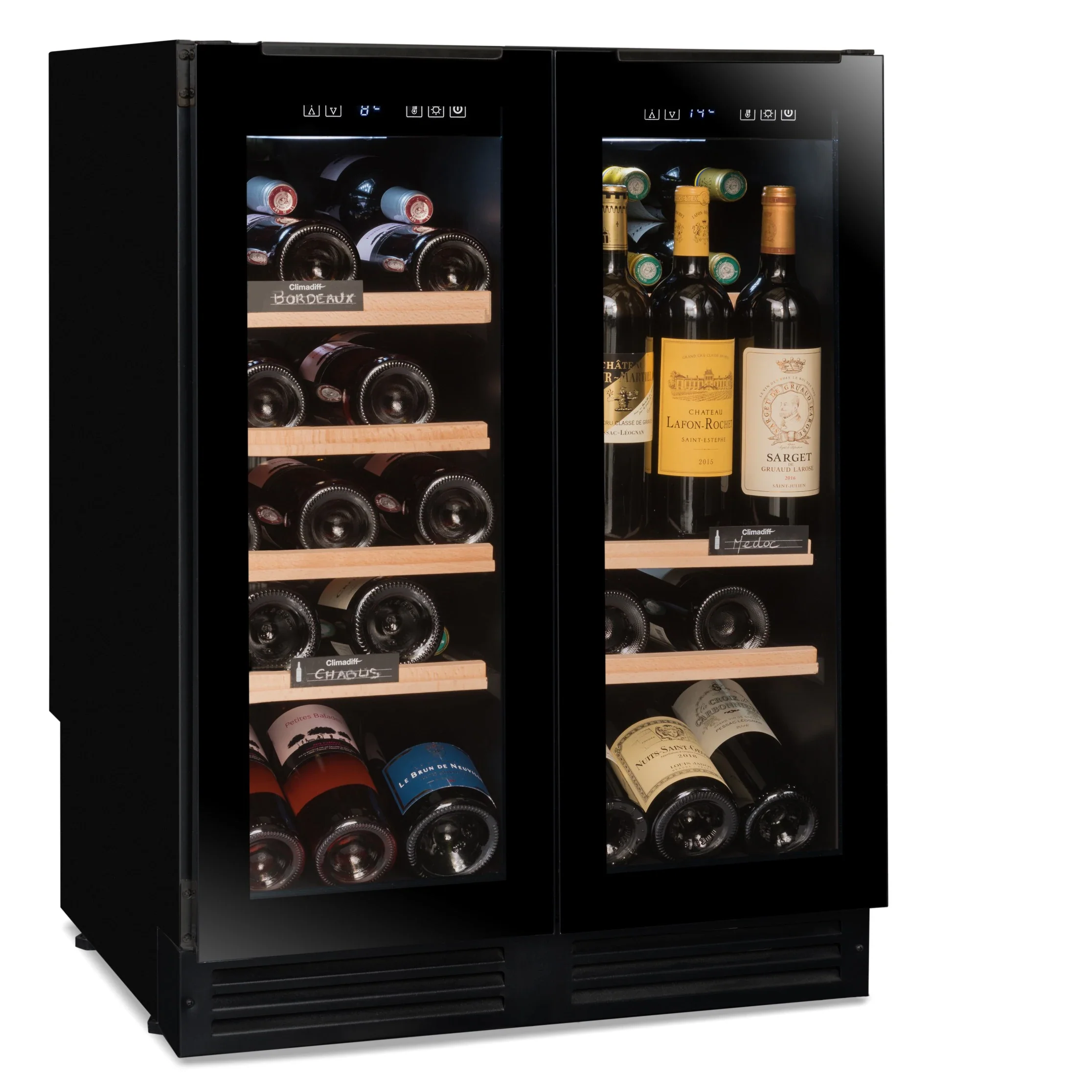 Vinoteca encastrable 49 botellas Avintage AVU49DPB1 doble zona - Image 13