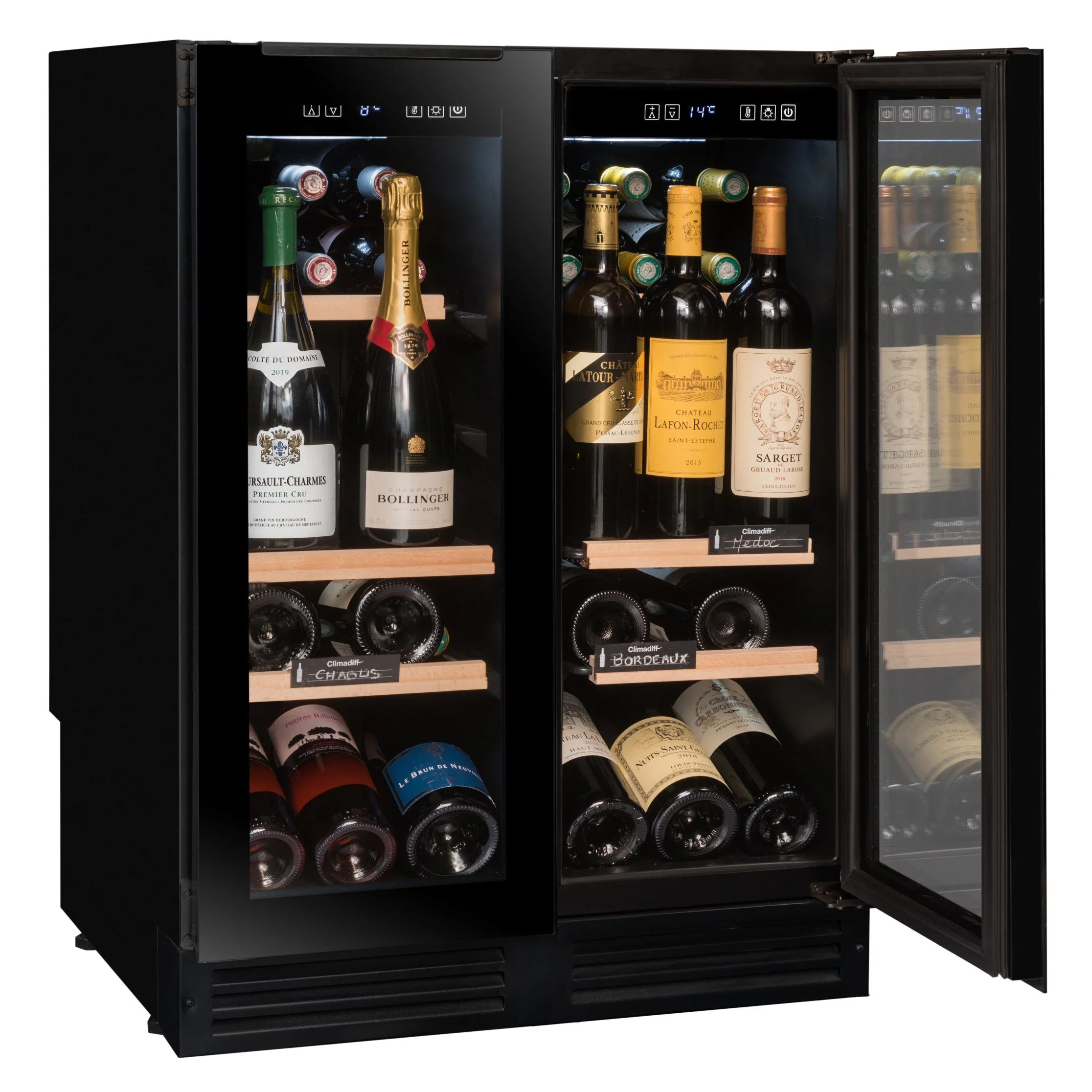 Vinoteca encastrable 49 botellas Avintage AVU49DPB1 doble zona - Image 14