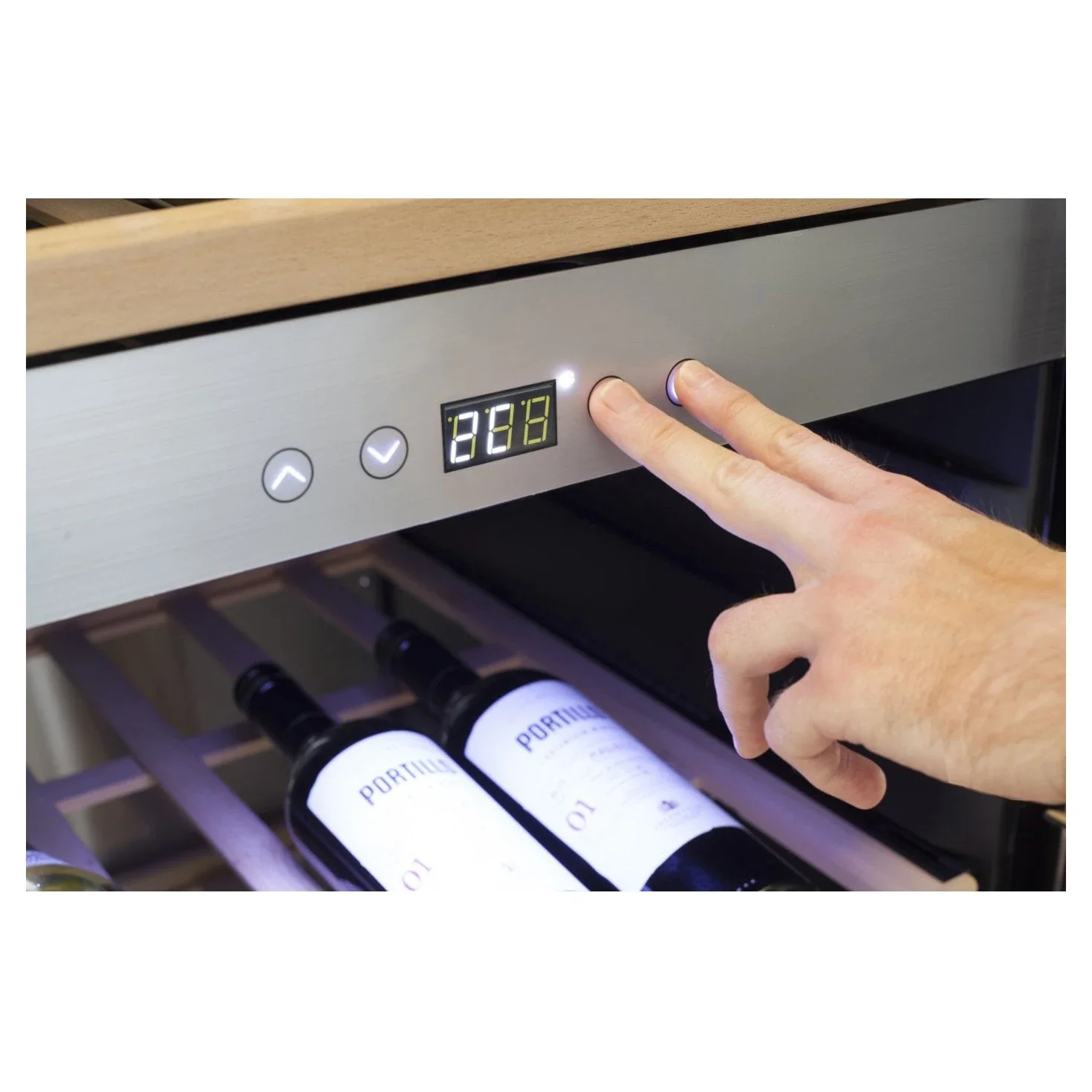 Vinoteca 126 botellas Caso Design WineChef Pro 126 2D doble zona - Image 7