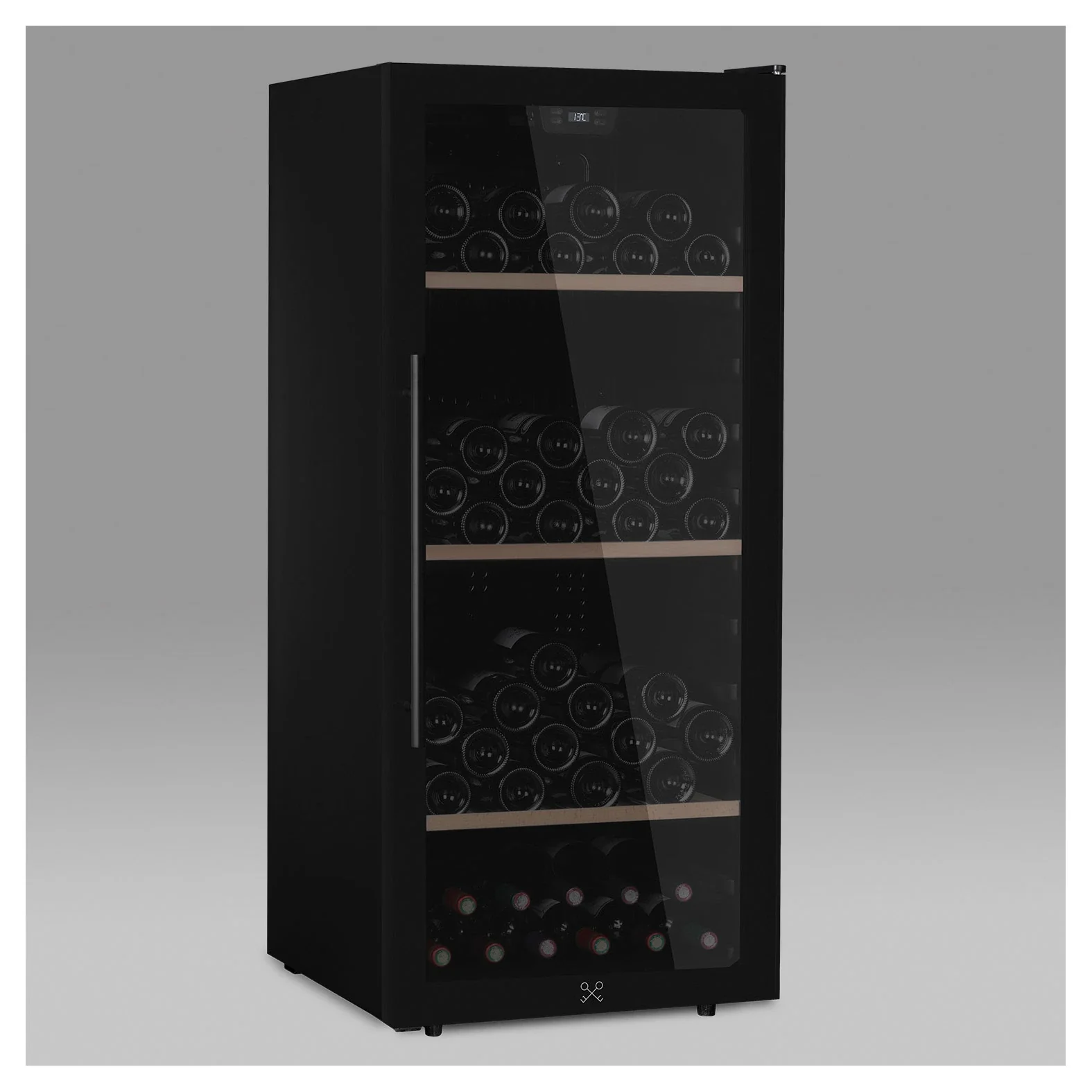 Vinoteca 122 botellas Les Petits Champs CAVCB122 Black