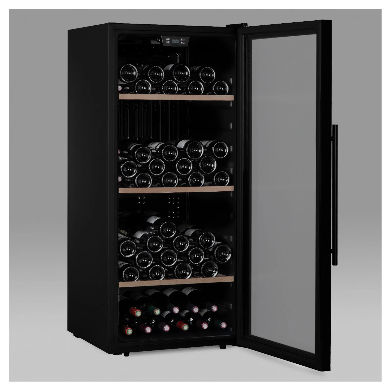 Vinoteca 122 botellas Les Petits Champs CAVCB122 Black - Image 4