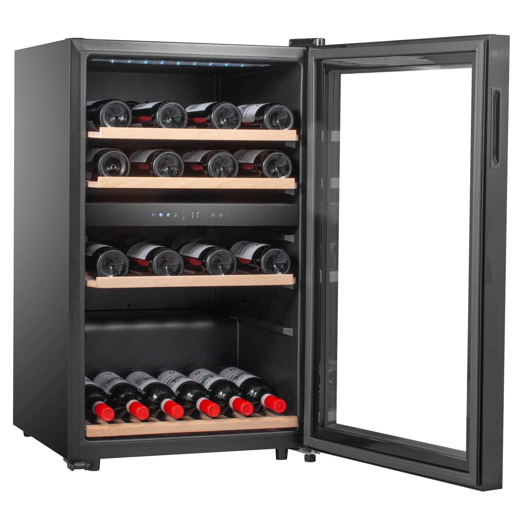 Vinoteca 59 botellas Caviss C259CBEG doble zona - Image 4