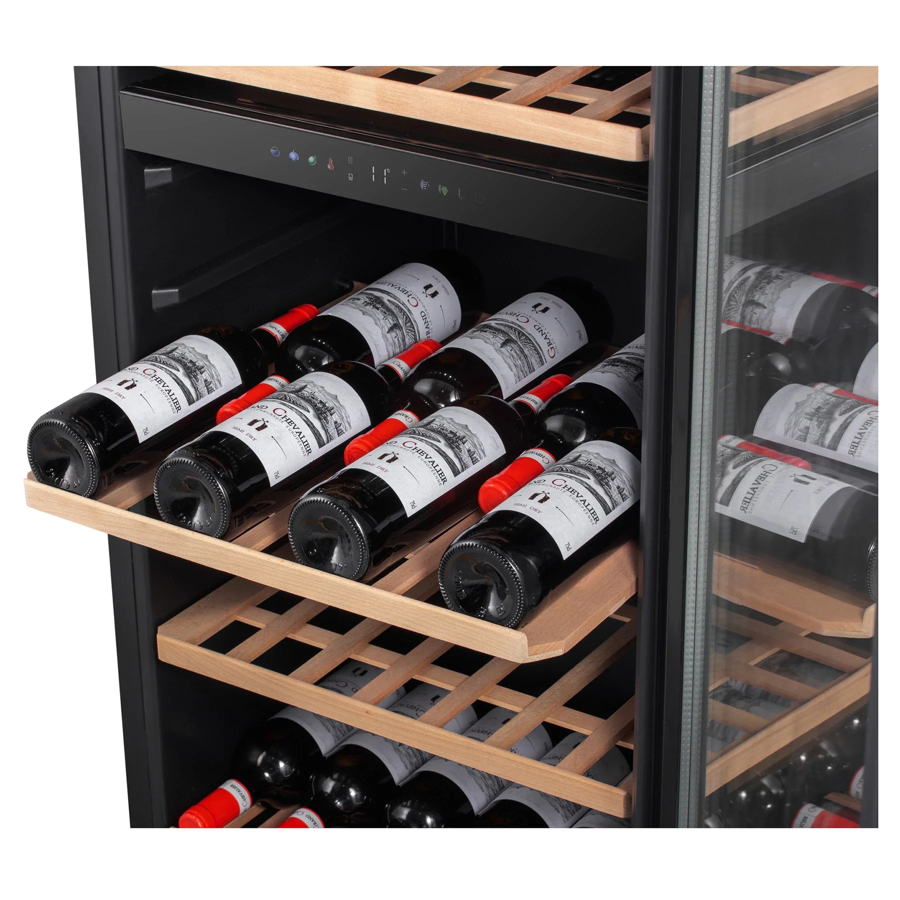 Vinoteca 91 botellas Caviss C291CBEG doble zona - Image 7