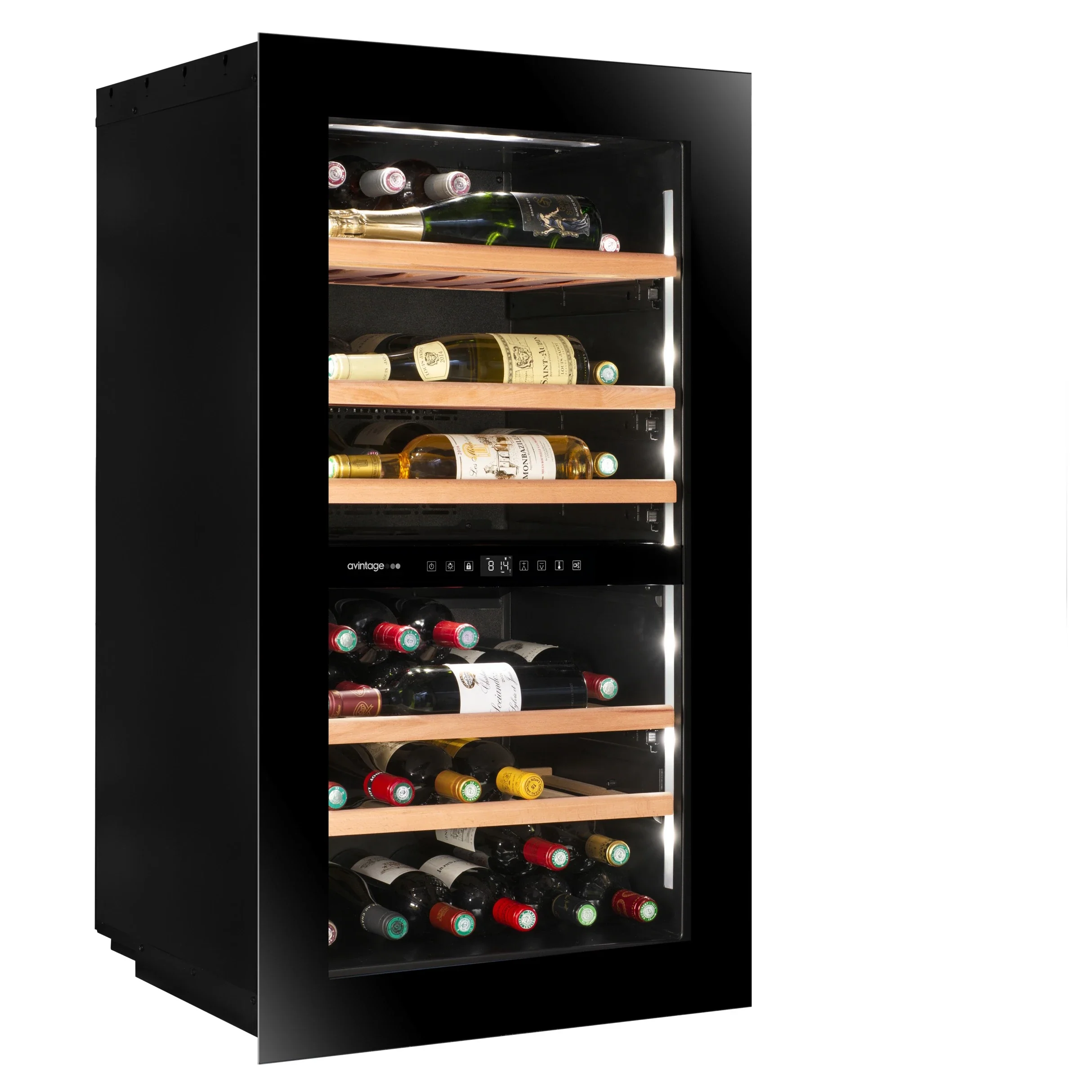 Vinoteca 56 botellas Avintage AVI105PLATINUM doble Zona - Image 10