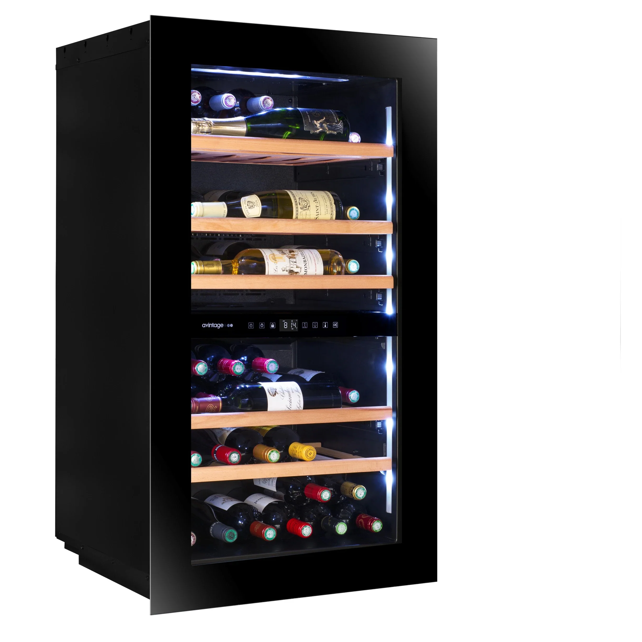 Vinoteca 56 botellas Avintage AVI105PLATINUM doble Zona - Image 11