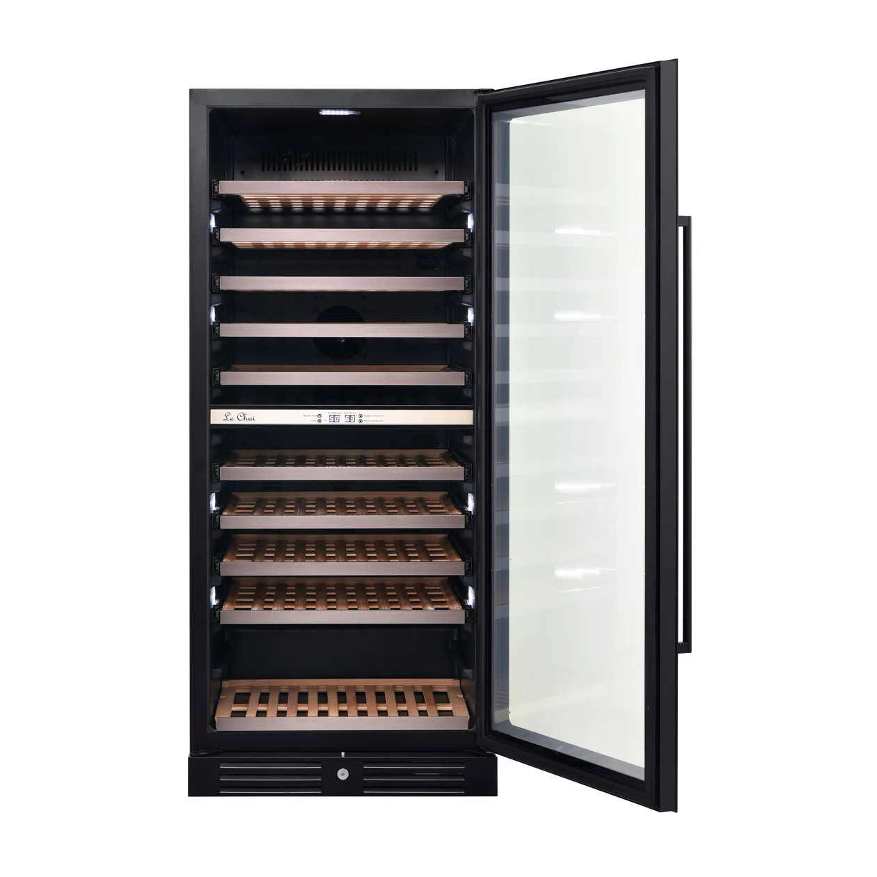 Vinoteca encastrable 100 botellas Le Chai LBN1005 doble zona negro - Image 3
