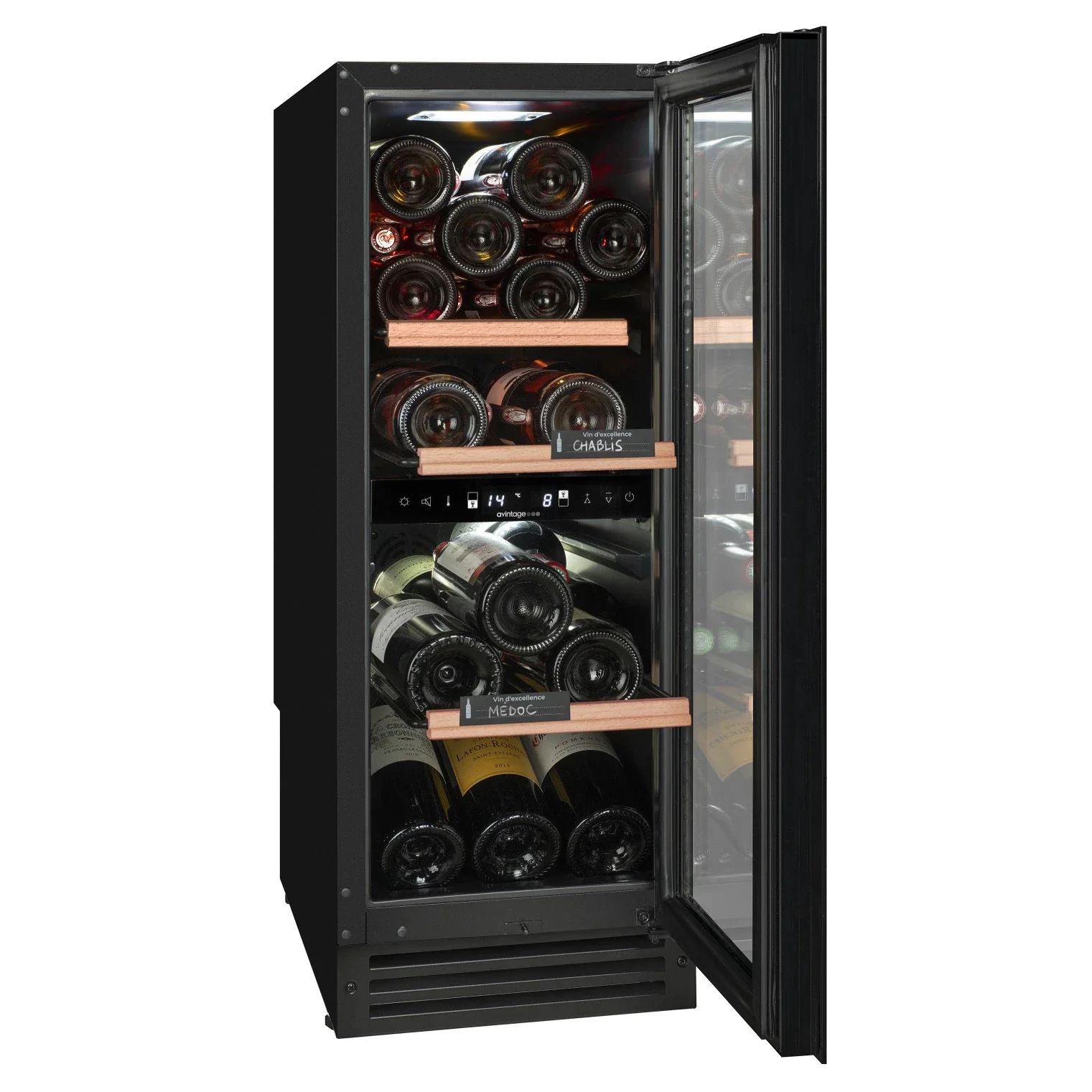 Vinoteca encastrable 22 botellas Avintage AVU27D82 doble zona - Image 10