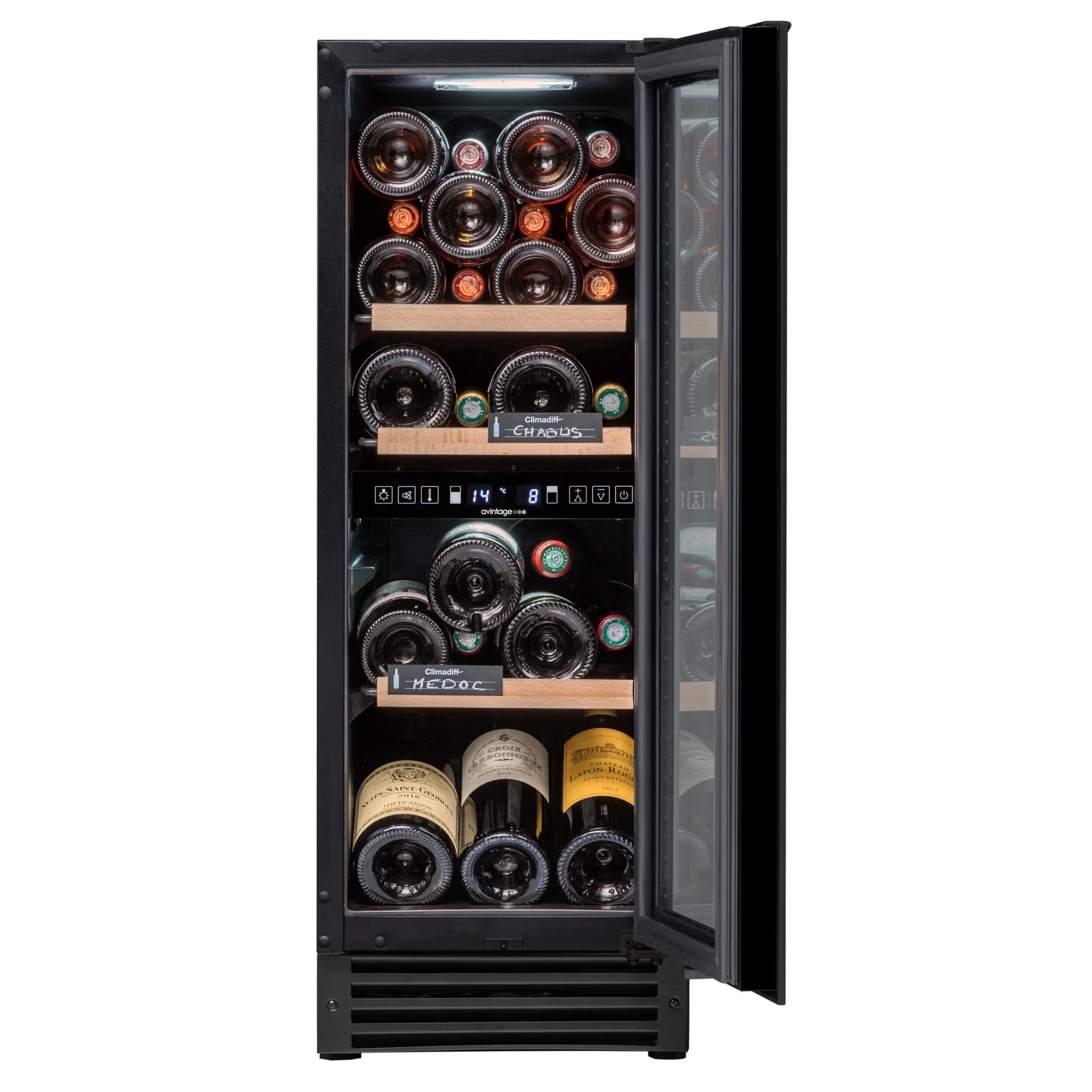 Vinoteca encastrable 22 botellas Avintage AVU27D82 doble zona - Image 3