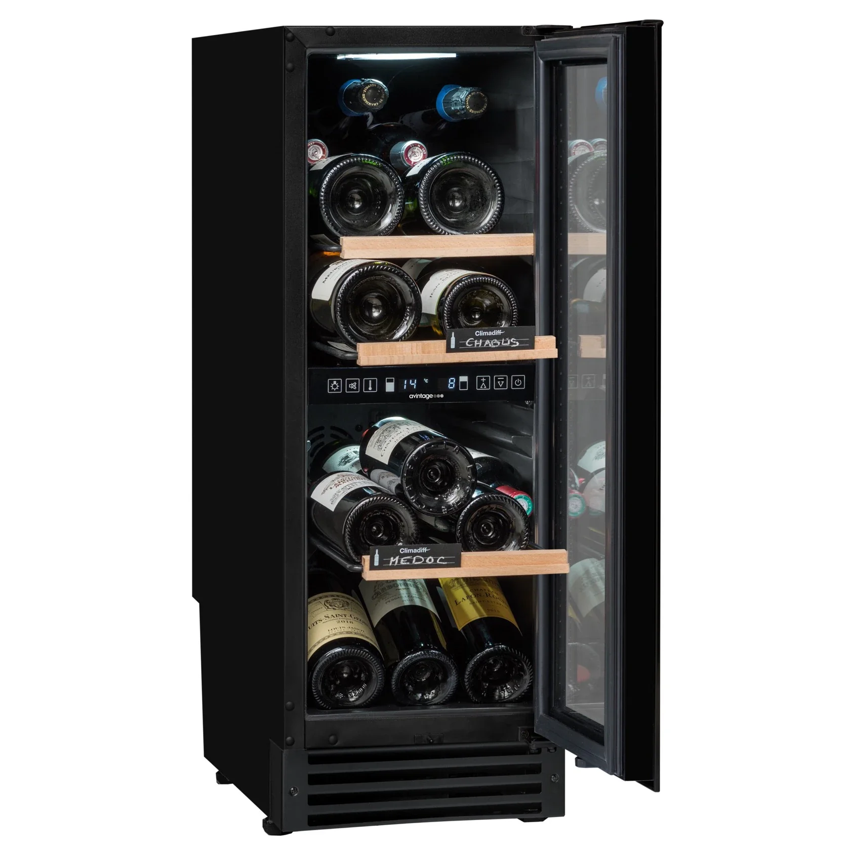 Vinoteca encastrable 22 botellas Avintage AVU27D82 doble zona - Image 4