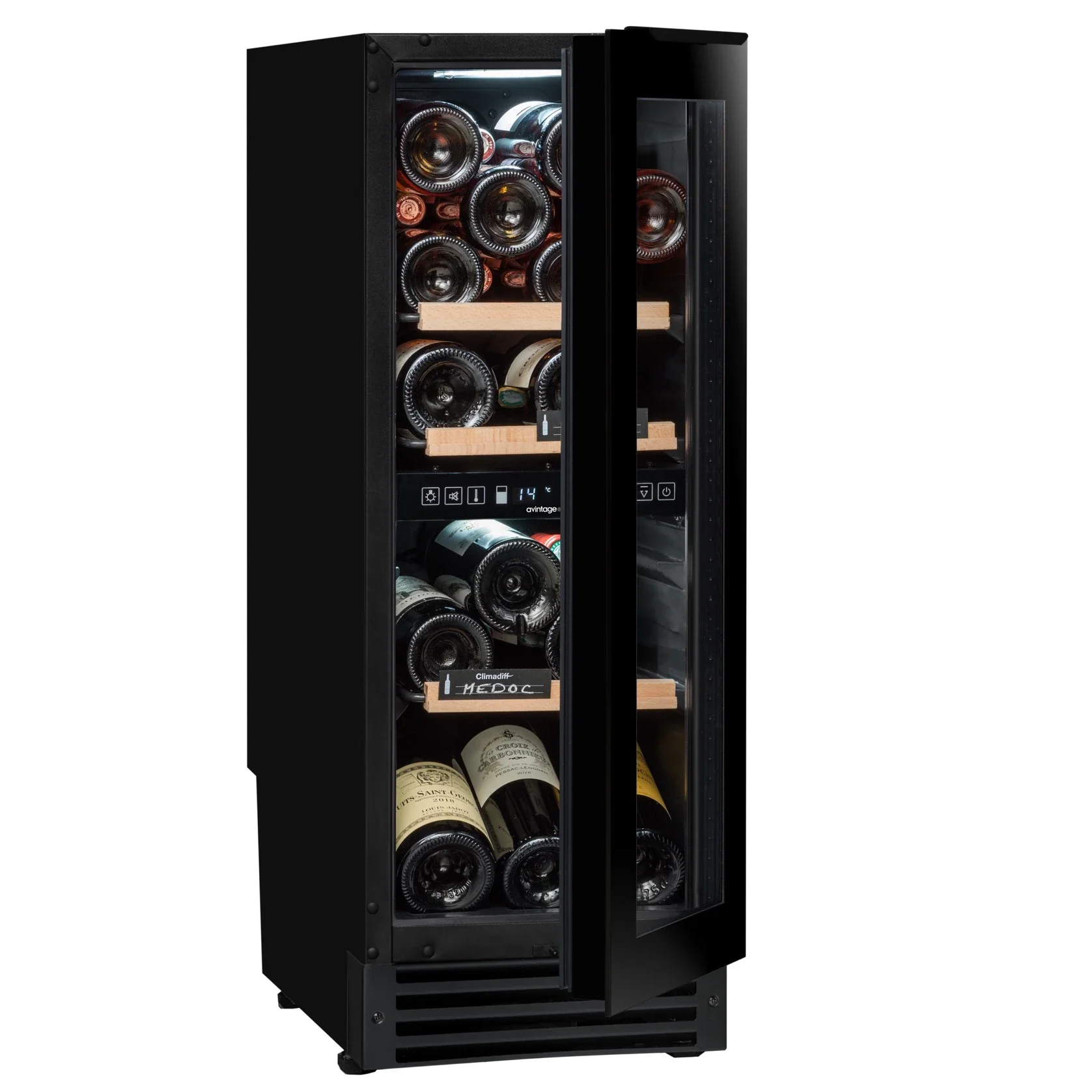 Vinoteca encastrable 22 botellas Avintage AVU27D82 doble zona - Image 5