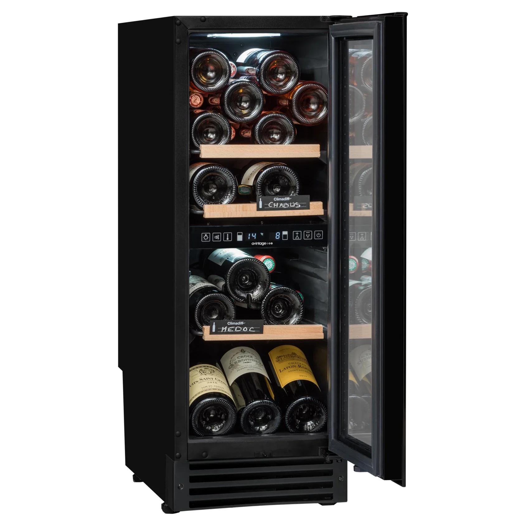 Vinoteca encastrable 22 botellas Avintage AVU27D82 doble zona - Image 7