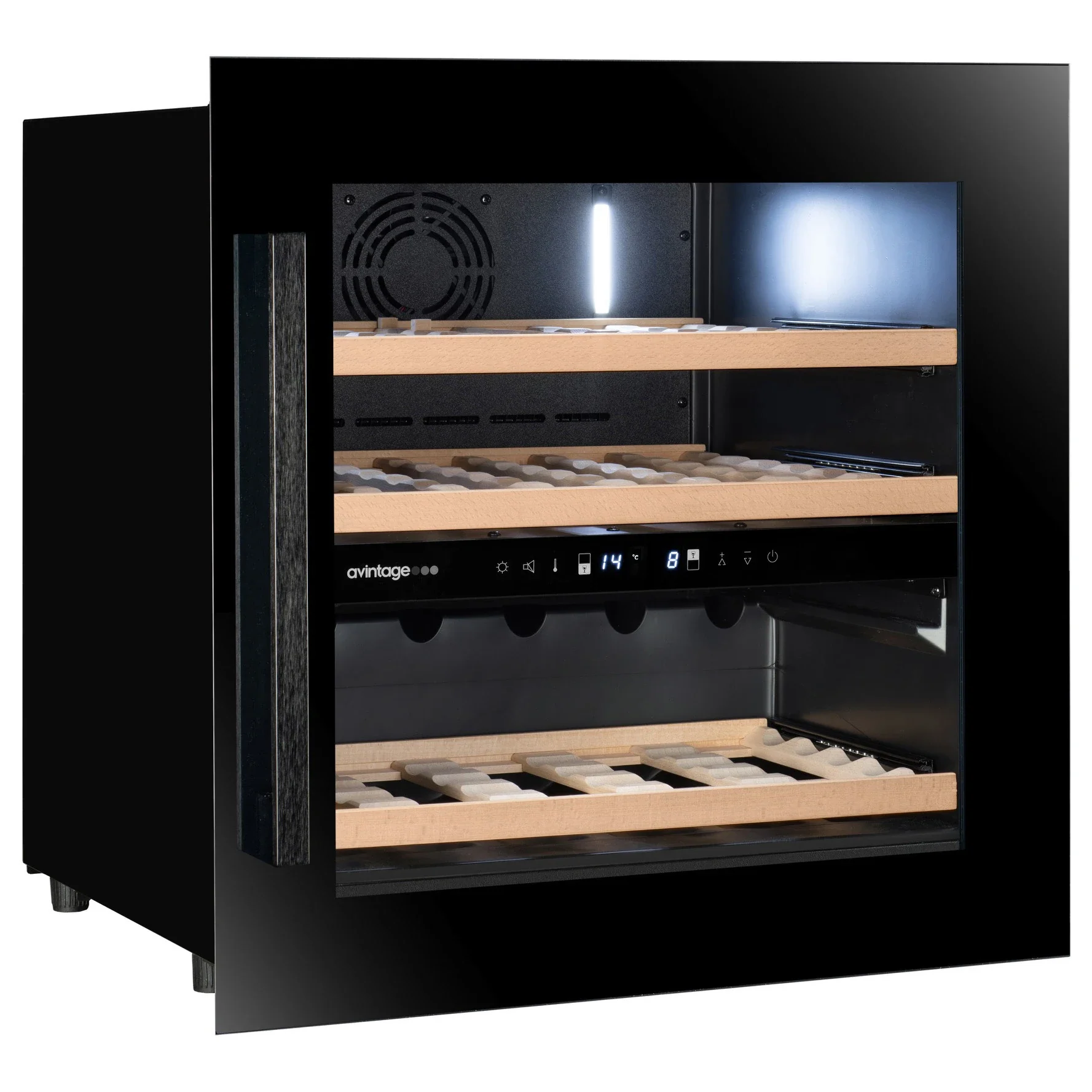 Vinoteca encastrable en columna 28 botellas Avintage AVI60F2FV doble zona - OUTLET - Image 6