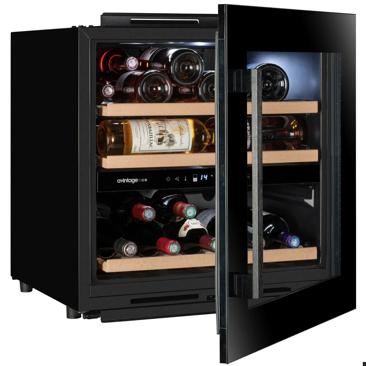 Vinoteca encastrable en columna 28 botellas Avintage AVI60F2FV doble zona - OUTLET - Image 8