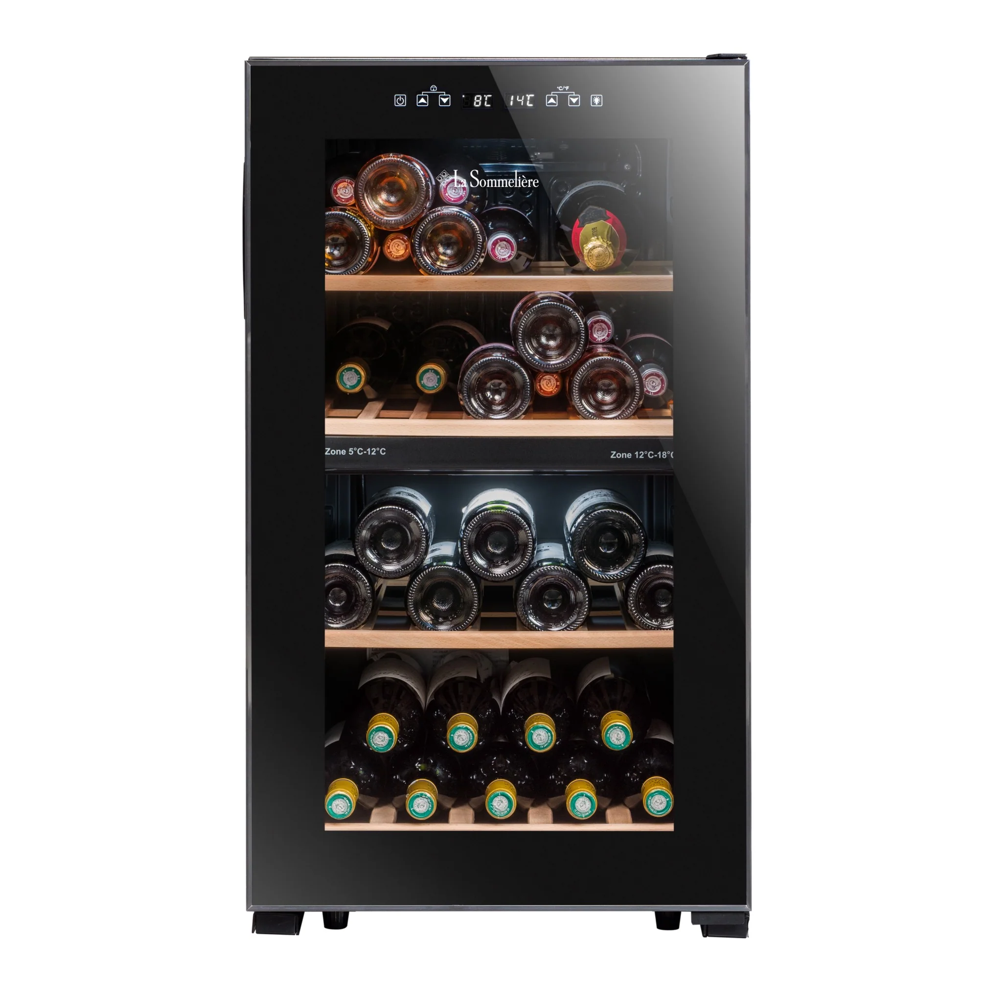Vinoteca 50 botellas La Sommelière LS512ZBLACK doble zona - Image 3