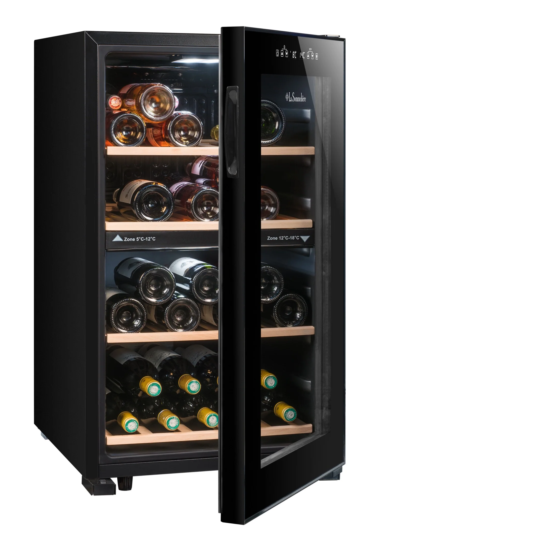 Vinoteca 50 botellas La Sommelière LS512ZBLACK doble zona - Image 6