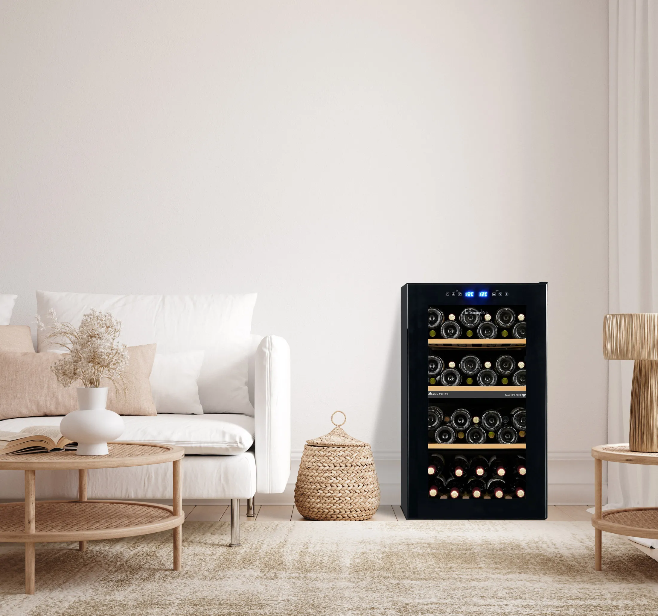 Vinoteca 50 botellas La Sommelière LS512ZBLACK doble zona - Image 7